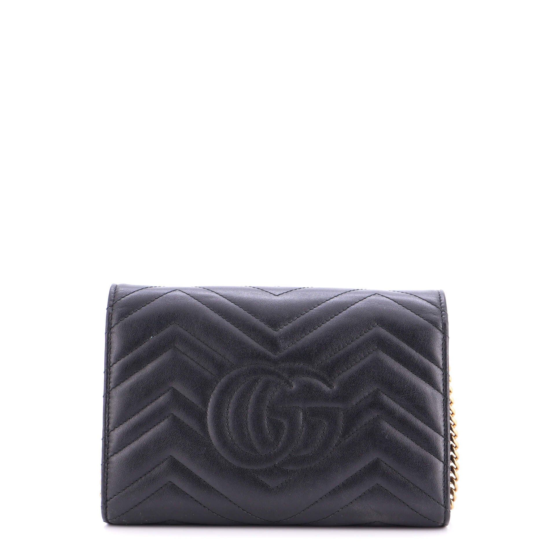 Gucci GG Marmont Chain Wallet Size ONE SIZE - 3 Thumbnail