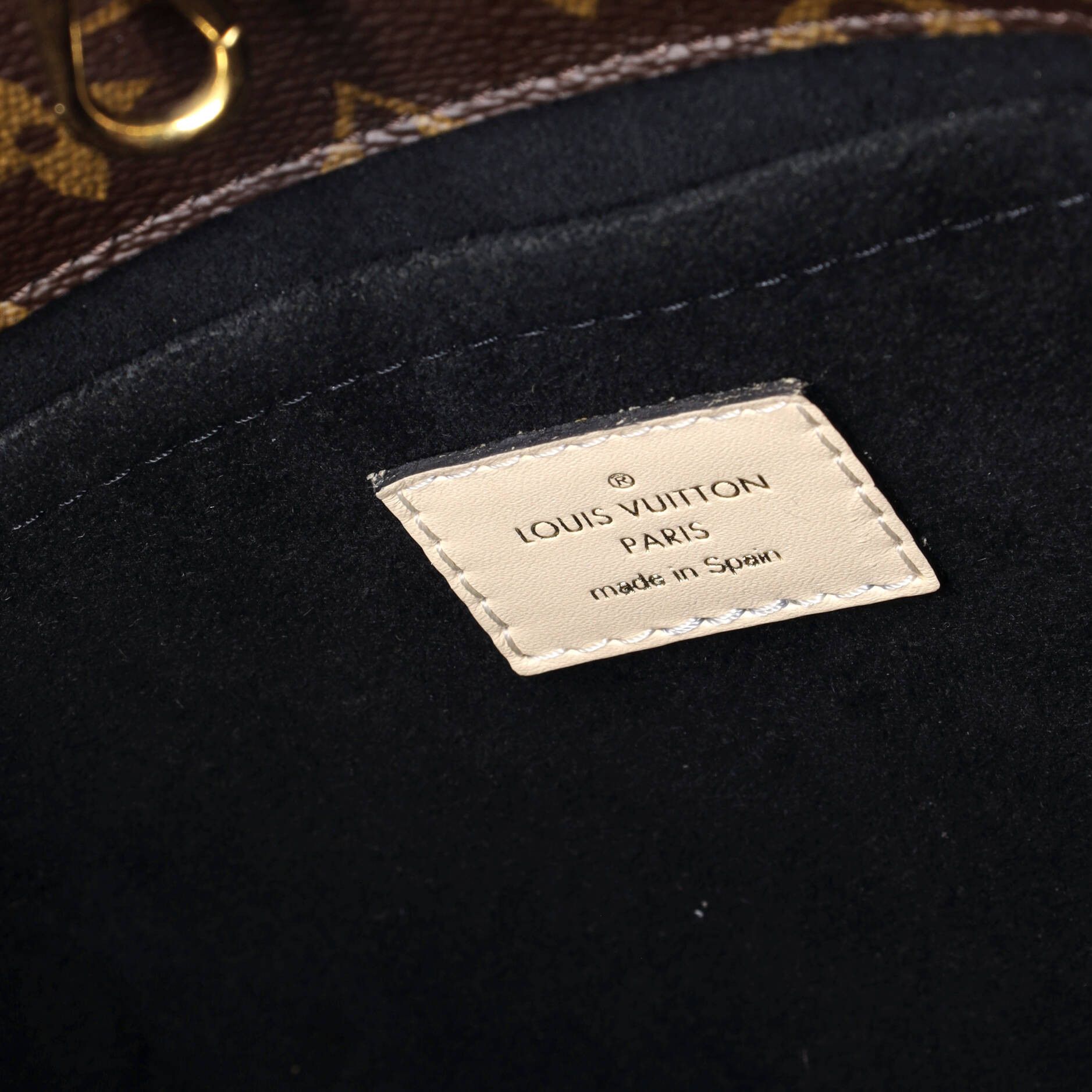 Louis Vuitton Braided Handle Montaigne Handbag Size ONE SIZE - 6 Thumbnail