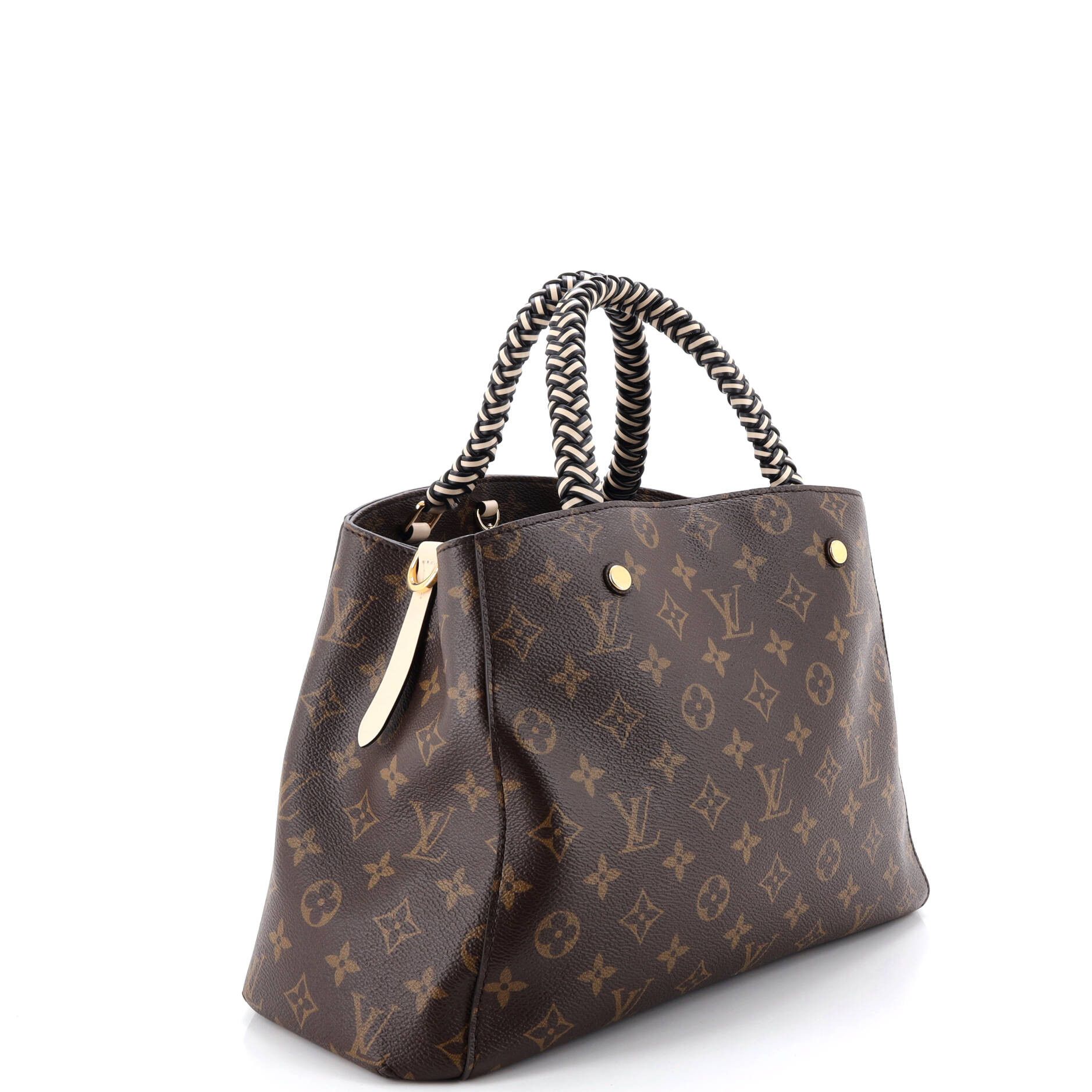 Louis Vuitton Braided Handle Montaigne Handbag Size ONE SIZE - 2 Thumbnail