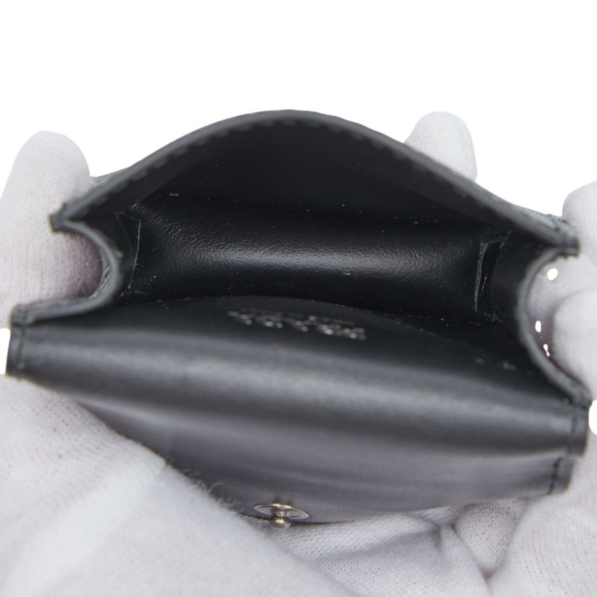 Prada Prada Triangle Logo Plate Small Accessory Pouch in Black Saffiano Leather for Women Size ONE SIZE - 6 Thumbnail