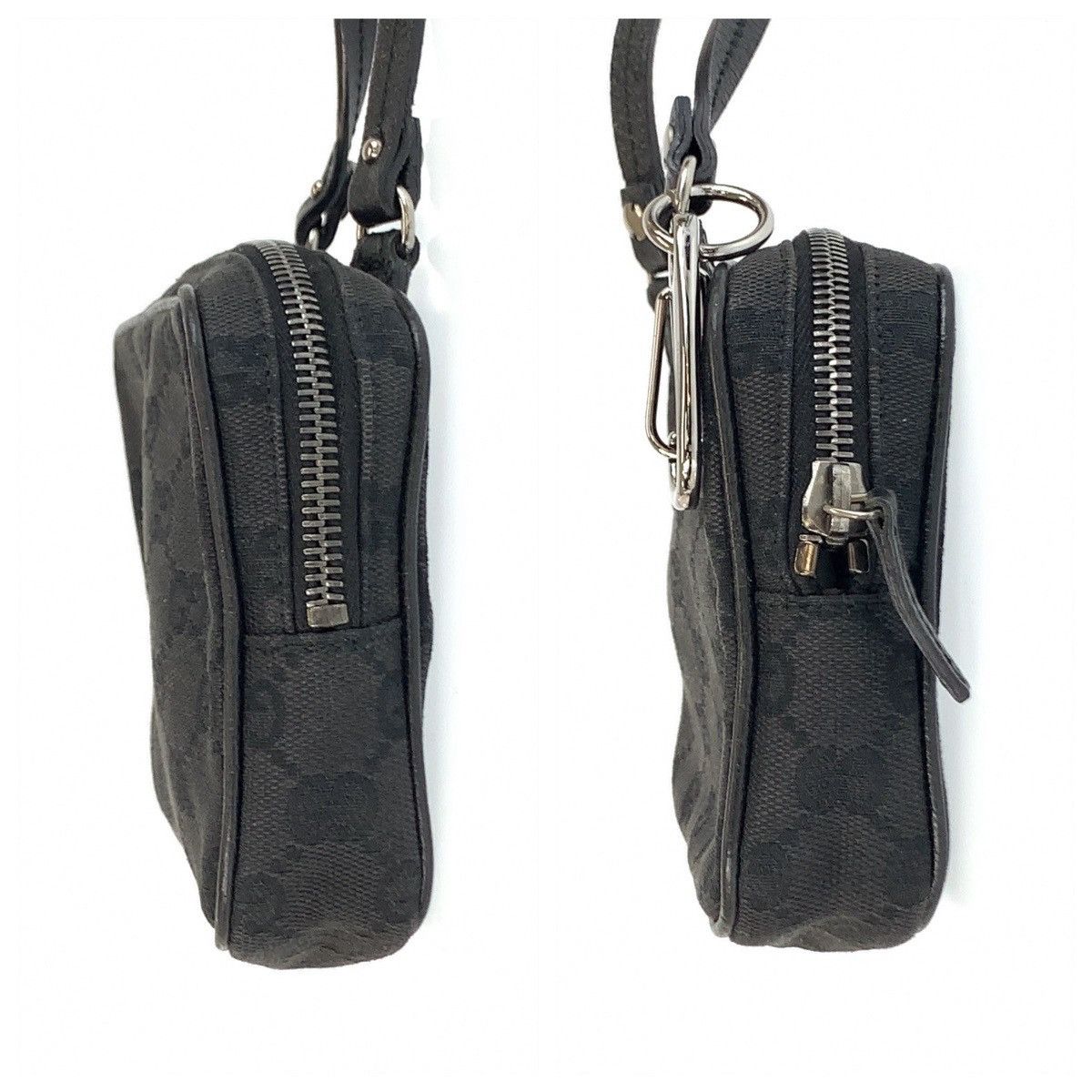 Gucci Gucci Gucci GG Canvas Leather Shoulder Bag Textile Shoulder Bag 120975 DUTY FREE for USA Size ONE SIZE - 8 Thumbnail