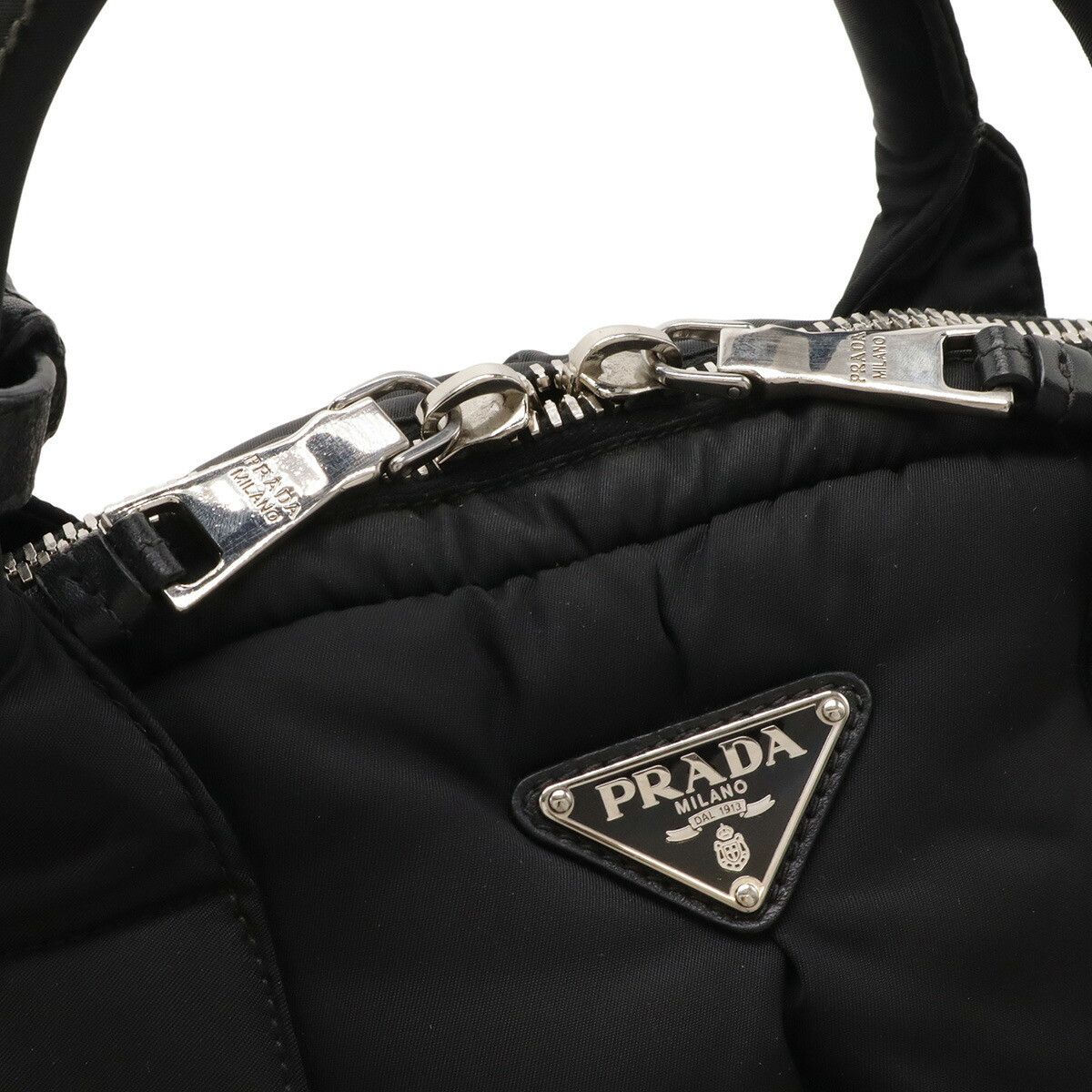Prada Prada Prada Tessuto Nylon Leather 2way Bag Textile Shoulder Bag BL0881 DUTY FREE for USA Size ONE SIZE - 4 Thumbnail