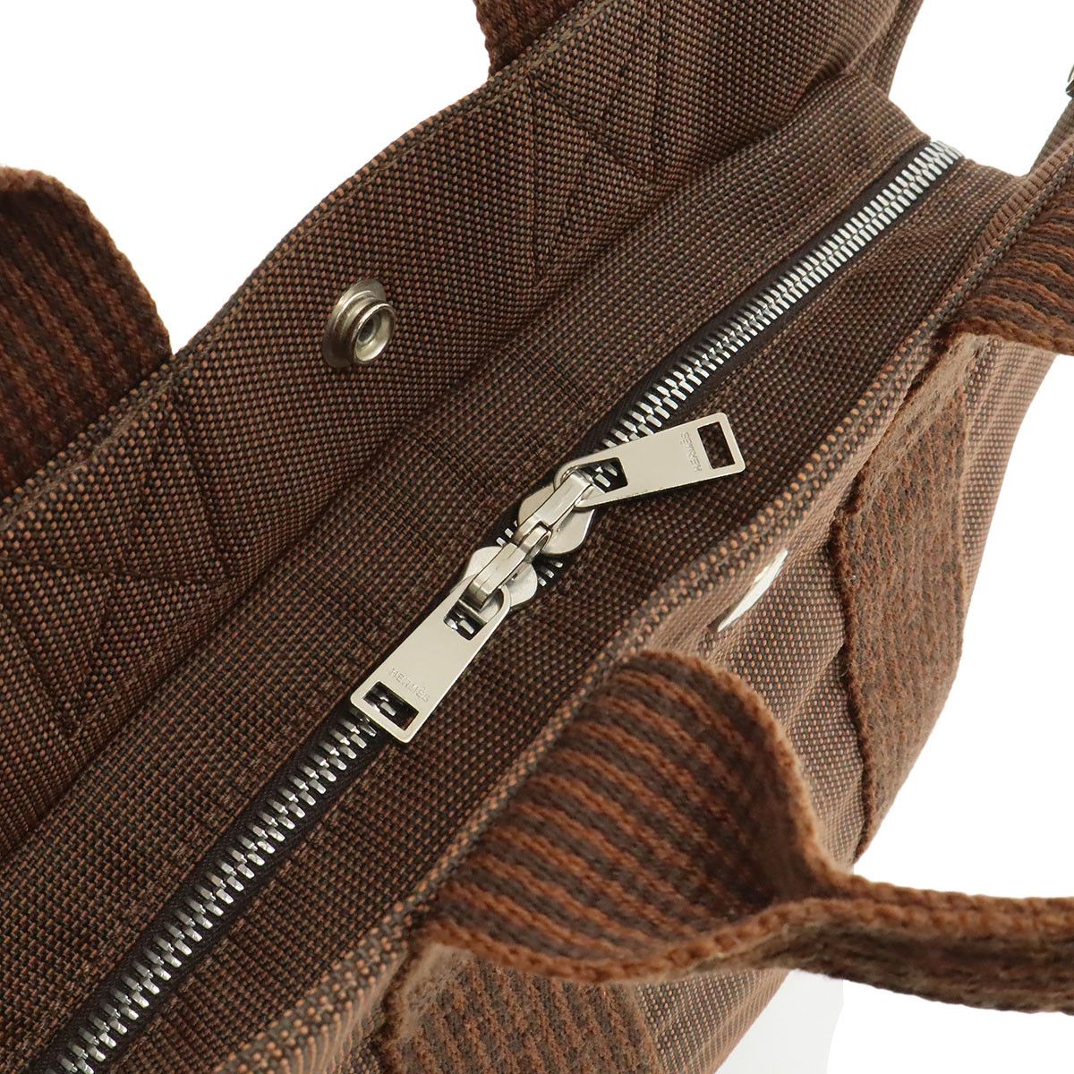Hermes Hermes Hermès Her Line PM Canvas Tote Bag Textile Tote Bag DUTY FREE for USA Size ONE SIZE - 6 Thumbnail