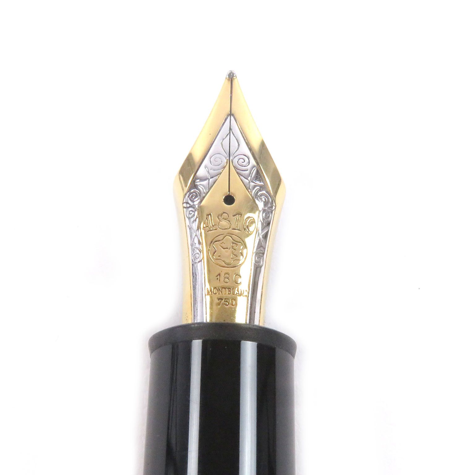 Montblanc Montblanc MONTBLANC Meisterstuck Au750 Fountain Pen Precious Metal Pen DUTY FREE for USA Size ONE SIZE - 5 Thumbnail