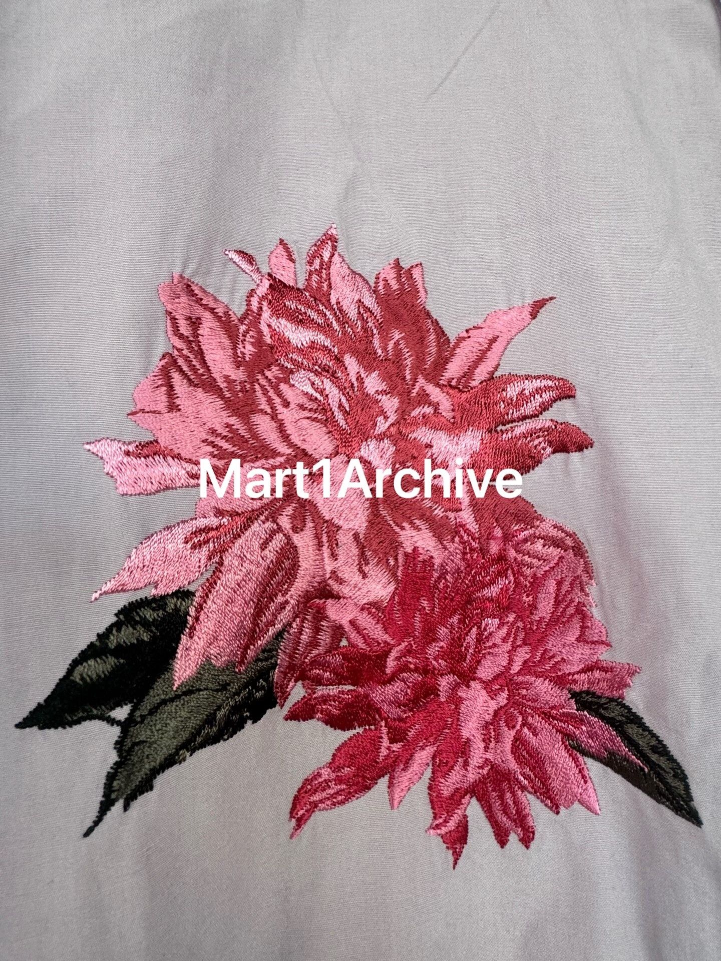 Yohji Yamamoto Yohji Yamamoto S'yte Floral Embroidered Shirt Size L / US 10 / IT 46 - 4 Thumbnail