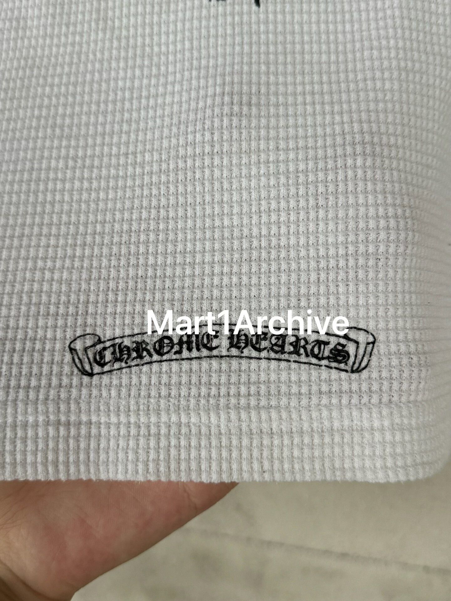 Chrome Hearts Chrome Hearts MattyBoy Waffle Long Sleeve Size US M / EU 48-50 / 2 - 6 Thumbnail