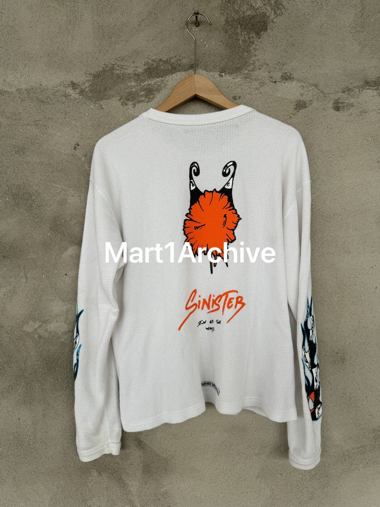 Chrome Hearts Chrome Hearts MattyBoy Waffle Long Sleeve Size US M / EU 48-50 / 2 - 2 Thumbnail