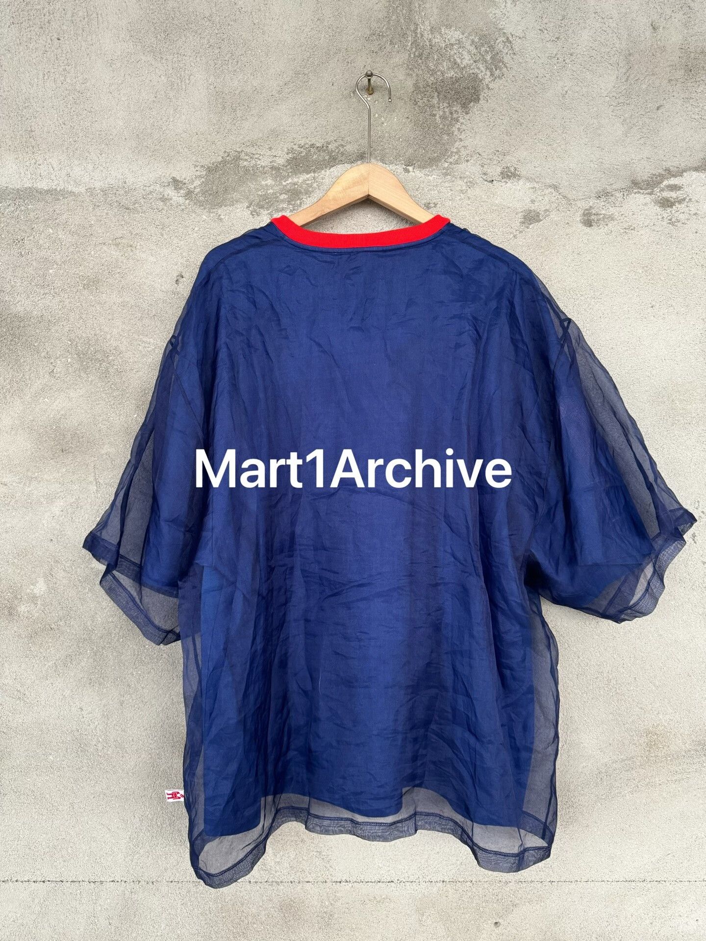 Walter Van Beirendonck Walter Van Beirendonck 20SS Double-Layer Mesh Tee Size US L / EU 52-54 / 3 - 2 Thumbnail