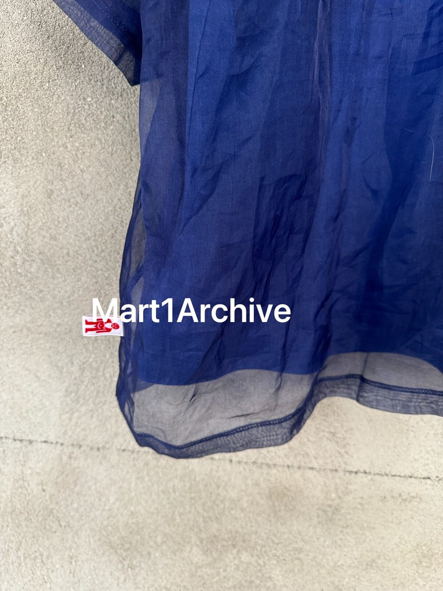 Walter Van Beirendonck Walter Van Beirendonck 20SS Double-Layer Mesh Tee Size US L / EU 52-54 / 3 - 6 Thumbnail