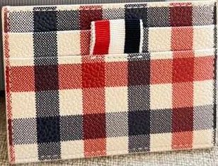 Thom Browne Thom Browne Check Stripe Small Wallet Size ONE SIZE - 2 Thumbnail