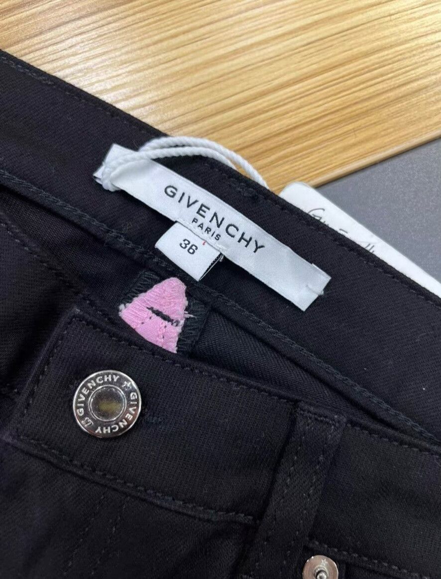 Givenchy Givenchy Black Star Women's Trousers Size 36" / US 14 / IT 50 - 6 Thumbnail