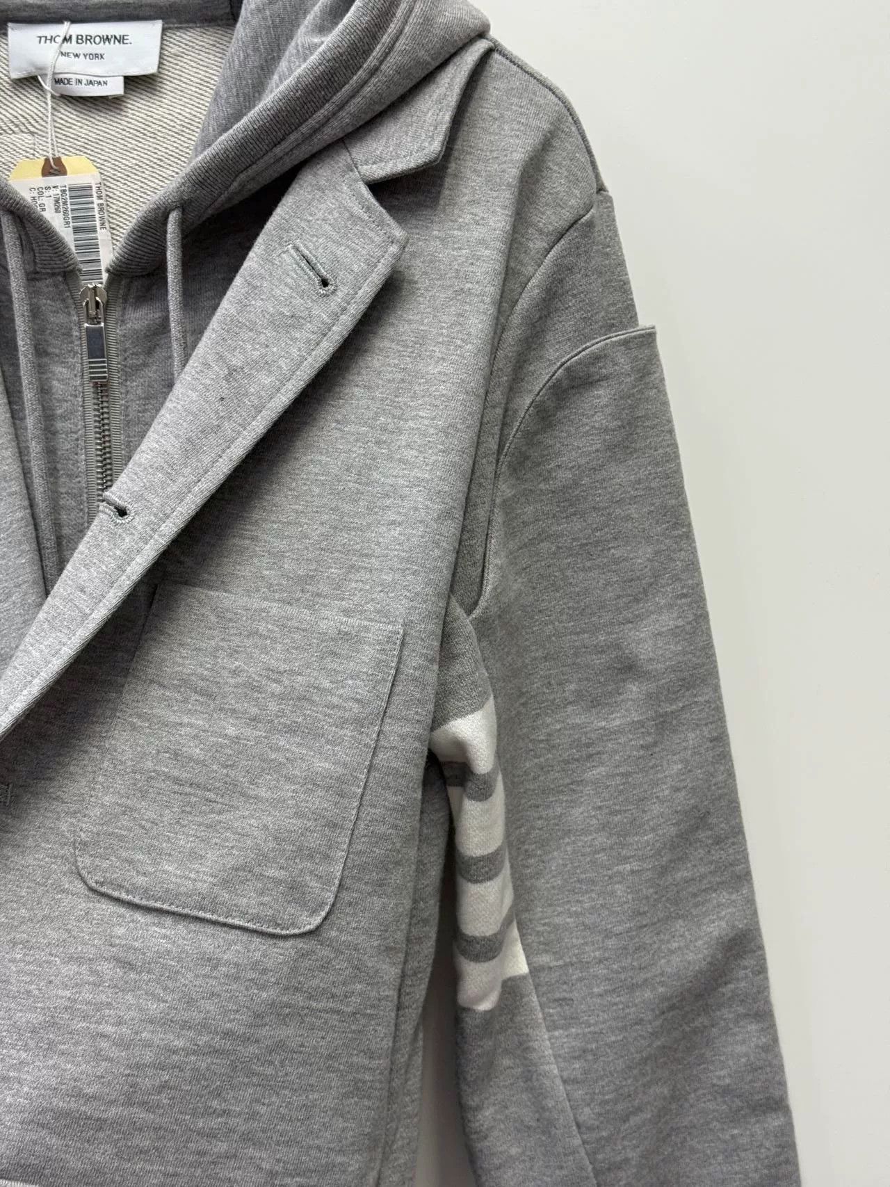 Thom Browne Thom Browne Hooded Sweatshirt Blazer Size US S / EU 44-46 / 1 - 7 Thumbnail