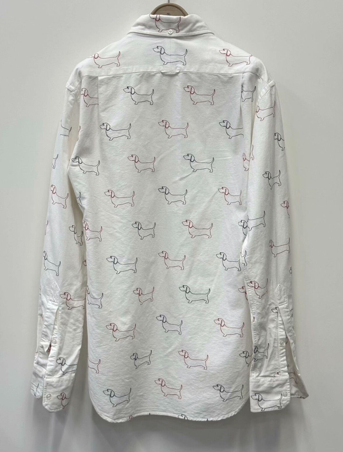 Thom Browne Thom Browne Men's Dachshund Embroidered Shirt Size US M / EU 48-50 / 2 - 2 Thumbnail