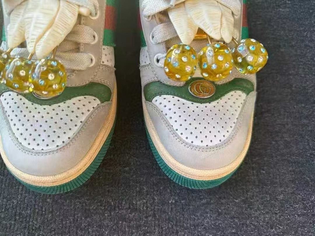 Gucci Gucci Cherry Dirty Shoes Size US 5.5 / IT 35.5 - 6 Thumbnail