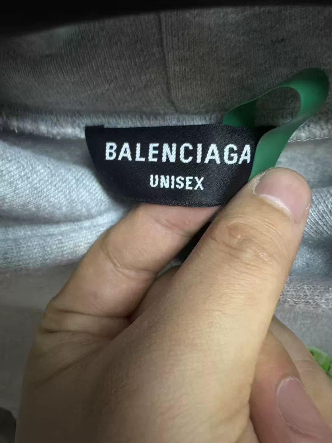 Balenciaga Balenciaga Gray Jelly Sweater Size US L / EU 52-54 / 3 - 3 Thumbnail