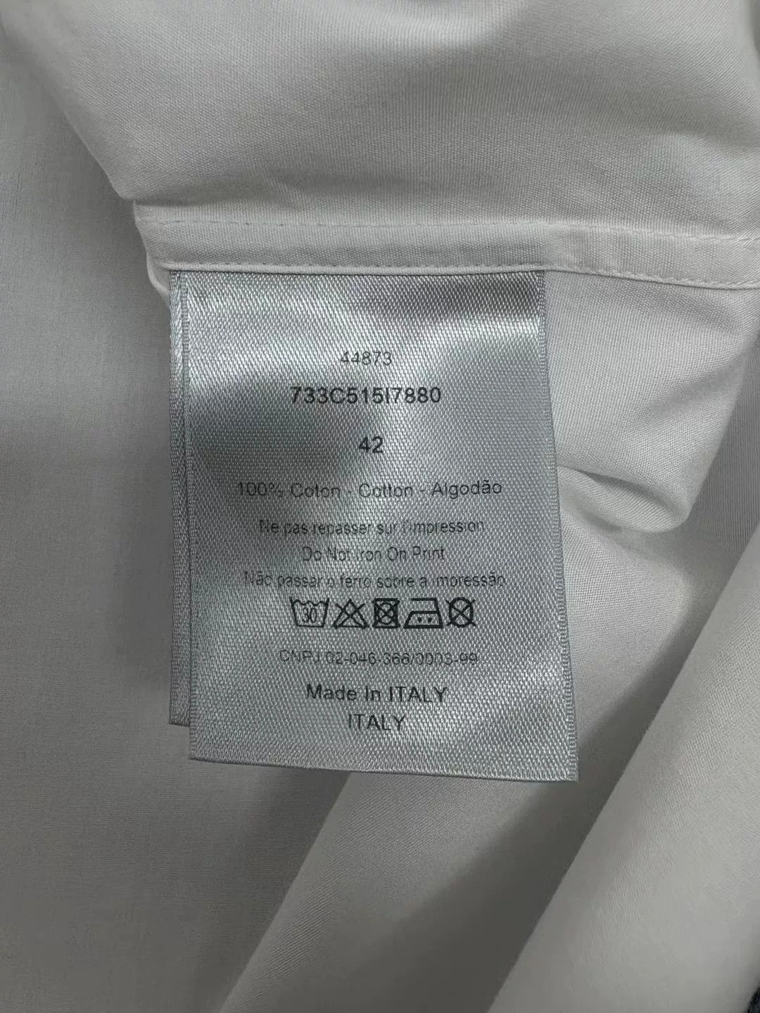 Dior Dior Letter Print Short Sleeve Shirt Size US XS / EU 42 / 0 - 6 Thumbnail