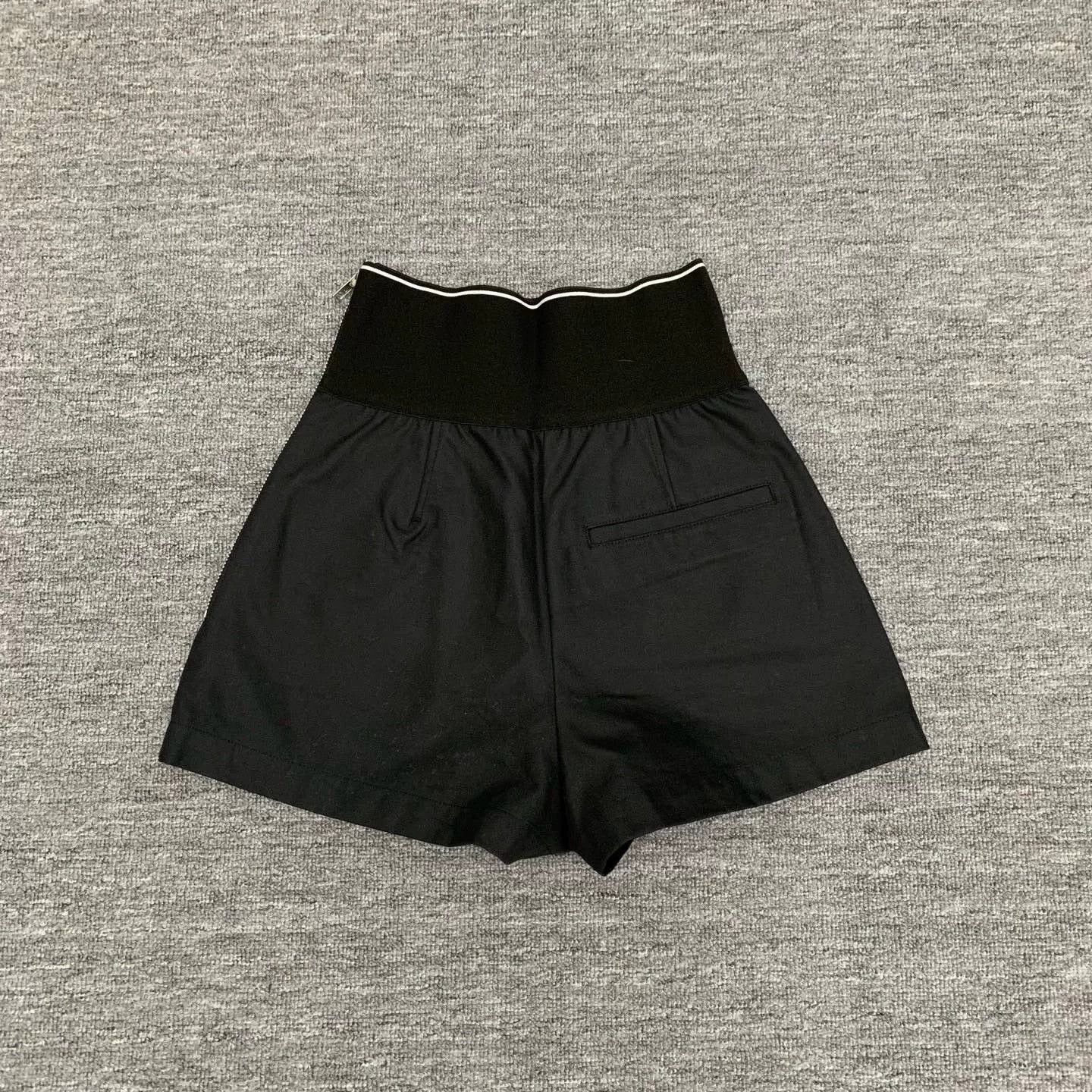 Alexander Wang Alexander Wang High-Waisted Logo Print Shorts Size 22" - 2 Thumbnail