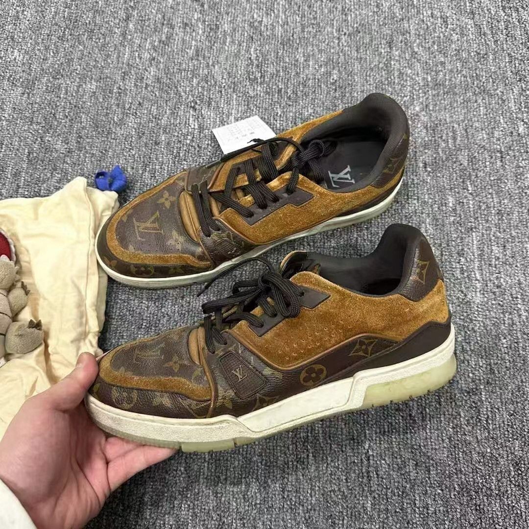 Louis Vuitton Louis Vuitton Brown Monogram Trainer 41 Size US 8 / EU 41 - 2 Thumbnail