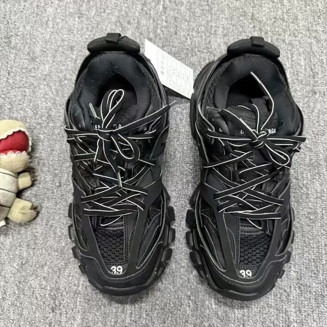 Balenciaga Balenciaga Track Black Dad Shoes Size US 6 / EU 39 - 4 Thumbnail