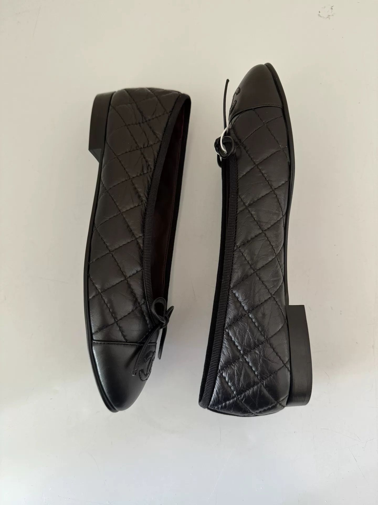 Chanel Chanel Black Quilted Mary Jane Shoes 37.5 Size US 6.5 / IT 36.5 - 6 Thumbnail