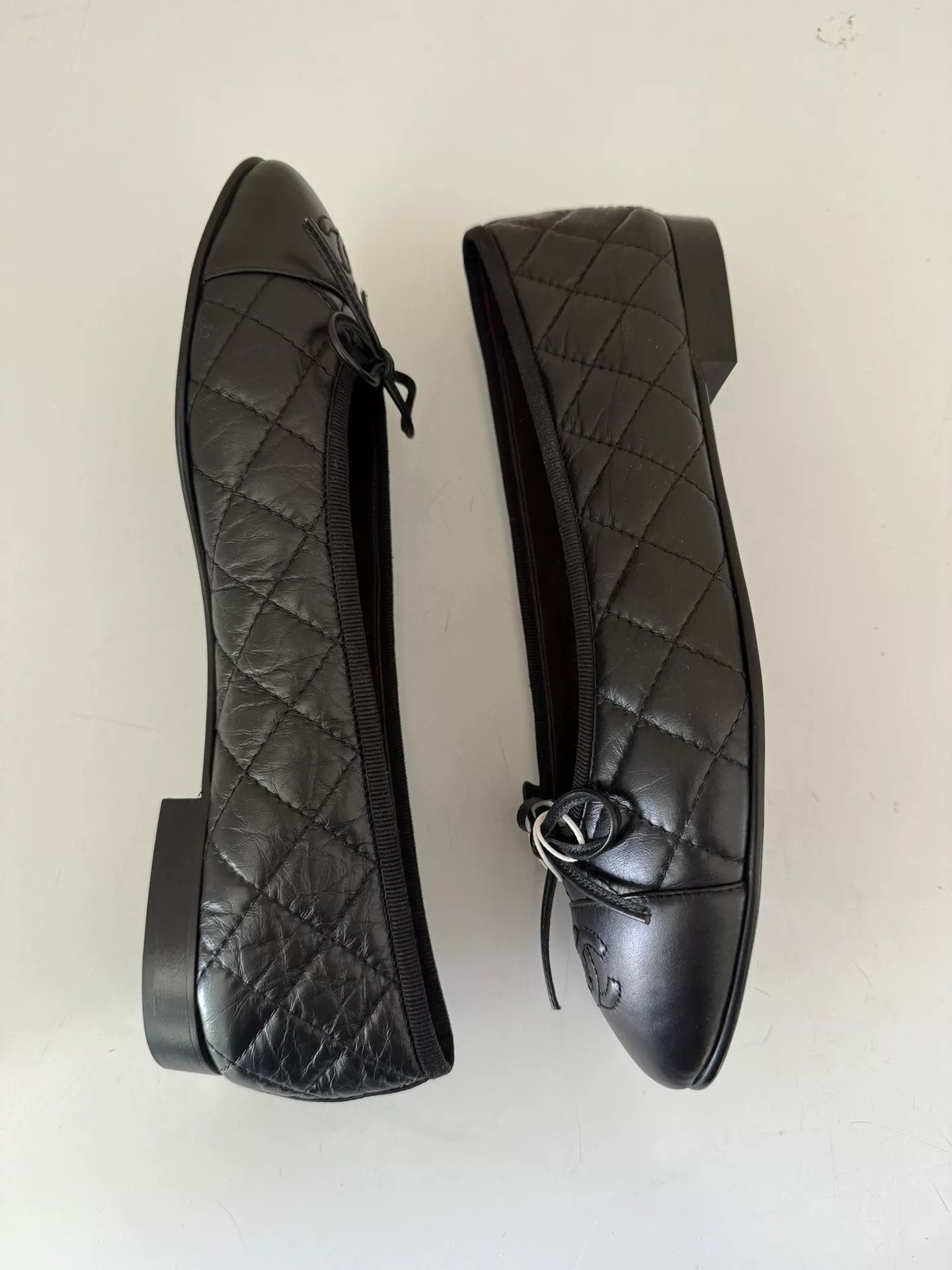 Chanel Chanel Black Quilted Mary Jane Shoes 37.5 Size US 6.5 / IT 36.5 - 7 Thumbnail