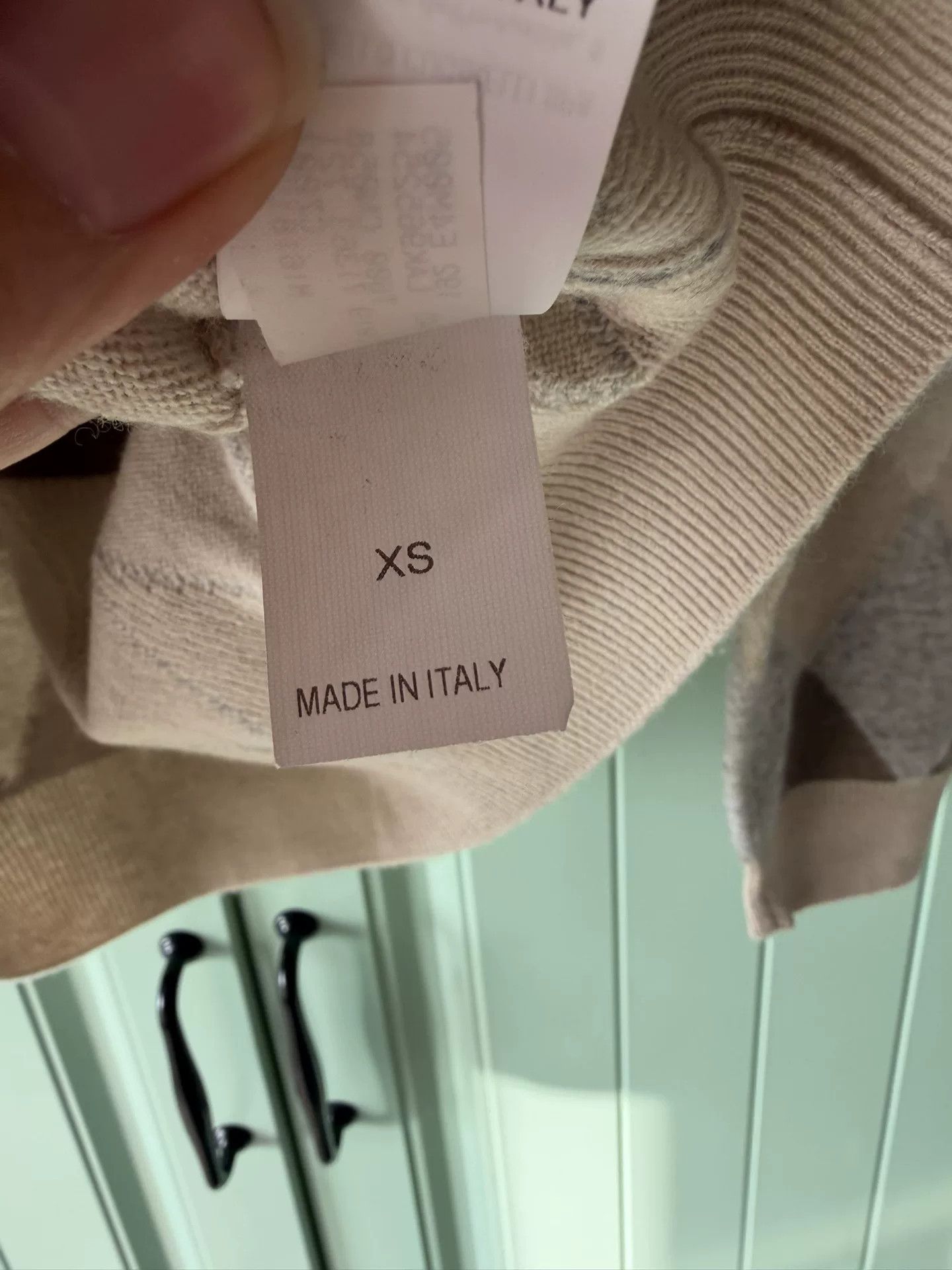 Brunello Cucinelli Brunello Cucinelli Argyle Cashmere Wool Sweater Size XS / US 0-2 / IT 36-38 - 5 Thumbnail