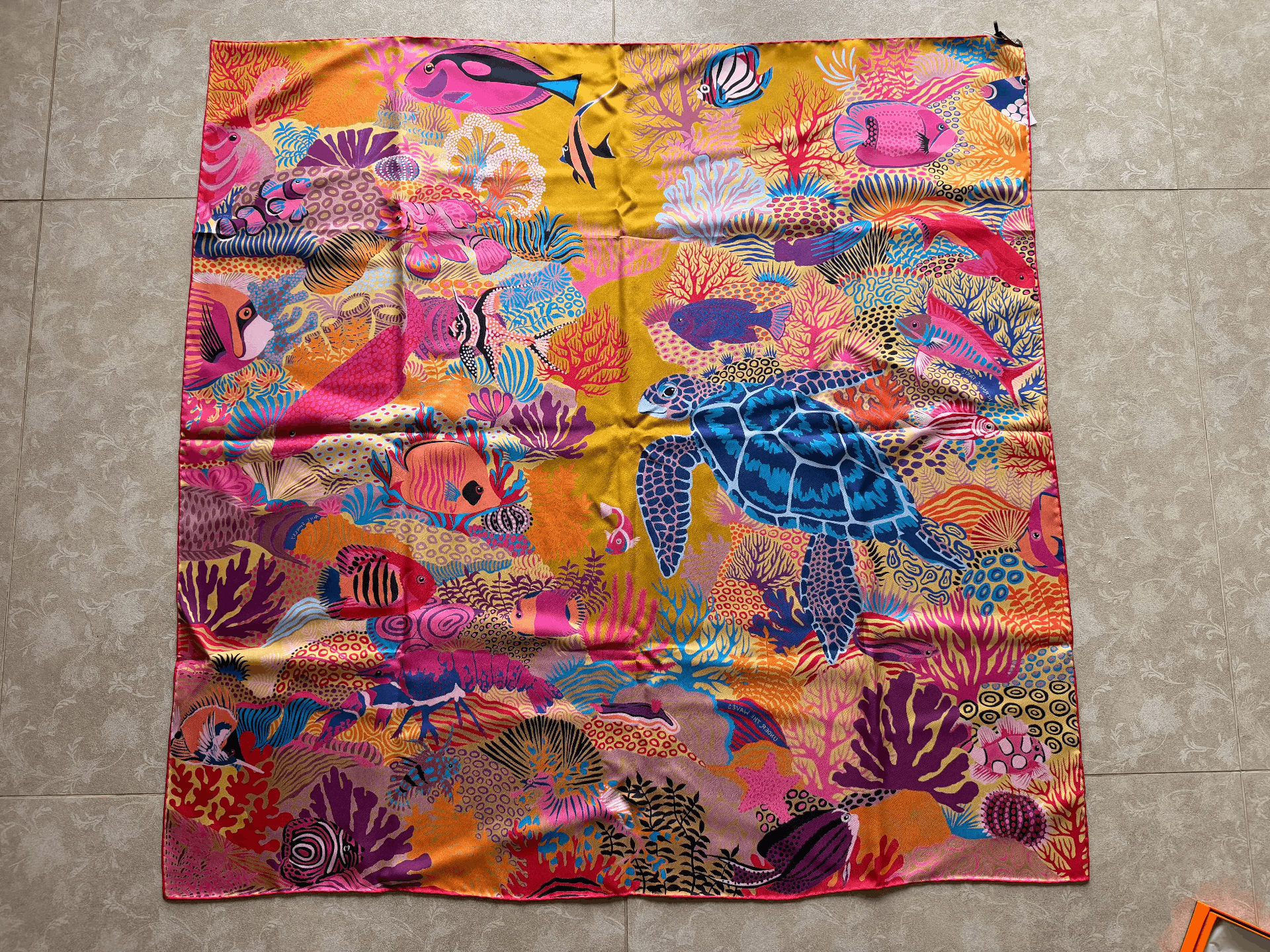 Hermes Hermes Alice Shirley Silk Scarf Size ONE SIZE - 2 Thumbnail