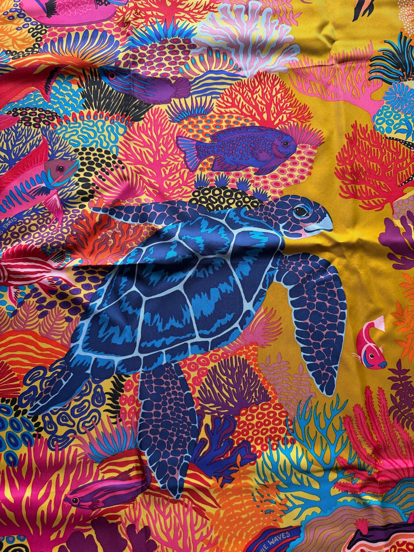 Hermes Hermes Alice Shirley Silk Scarf Size ONE SIZE - 4 Thumbnail
