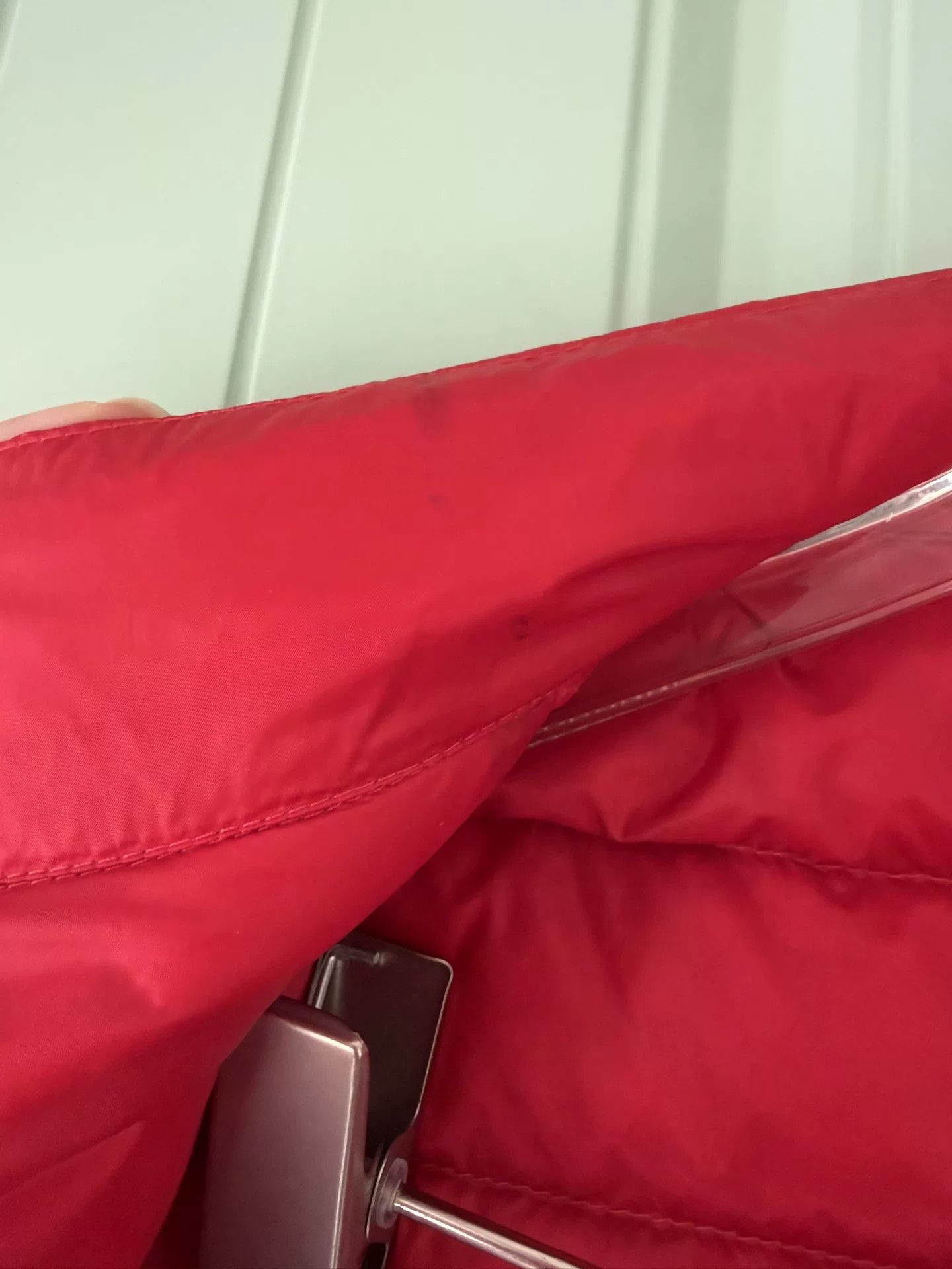 Moncler Moncler Liane Red Down Vest Size 0 Size XS / US 0-2 / IT 36-38 - 7 Thumbnail