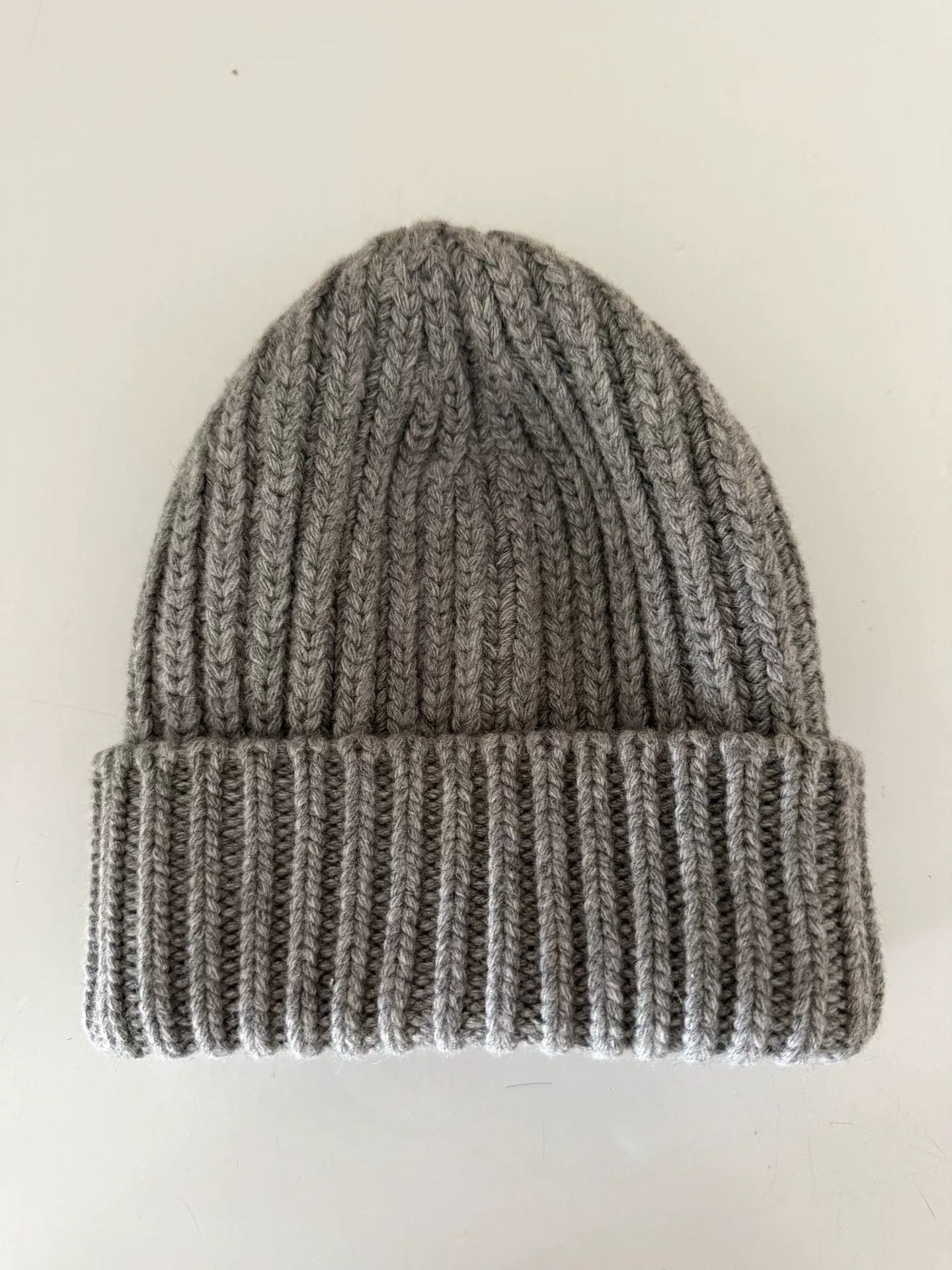 Prada Prada Gray Wool Knit Hat Size ONE SIZE - 7 Thumbnail