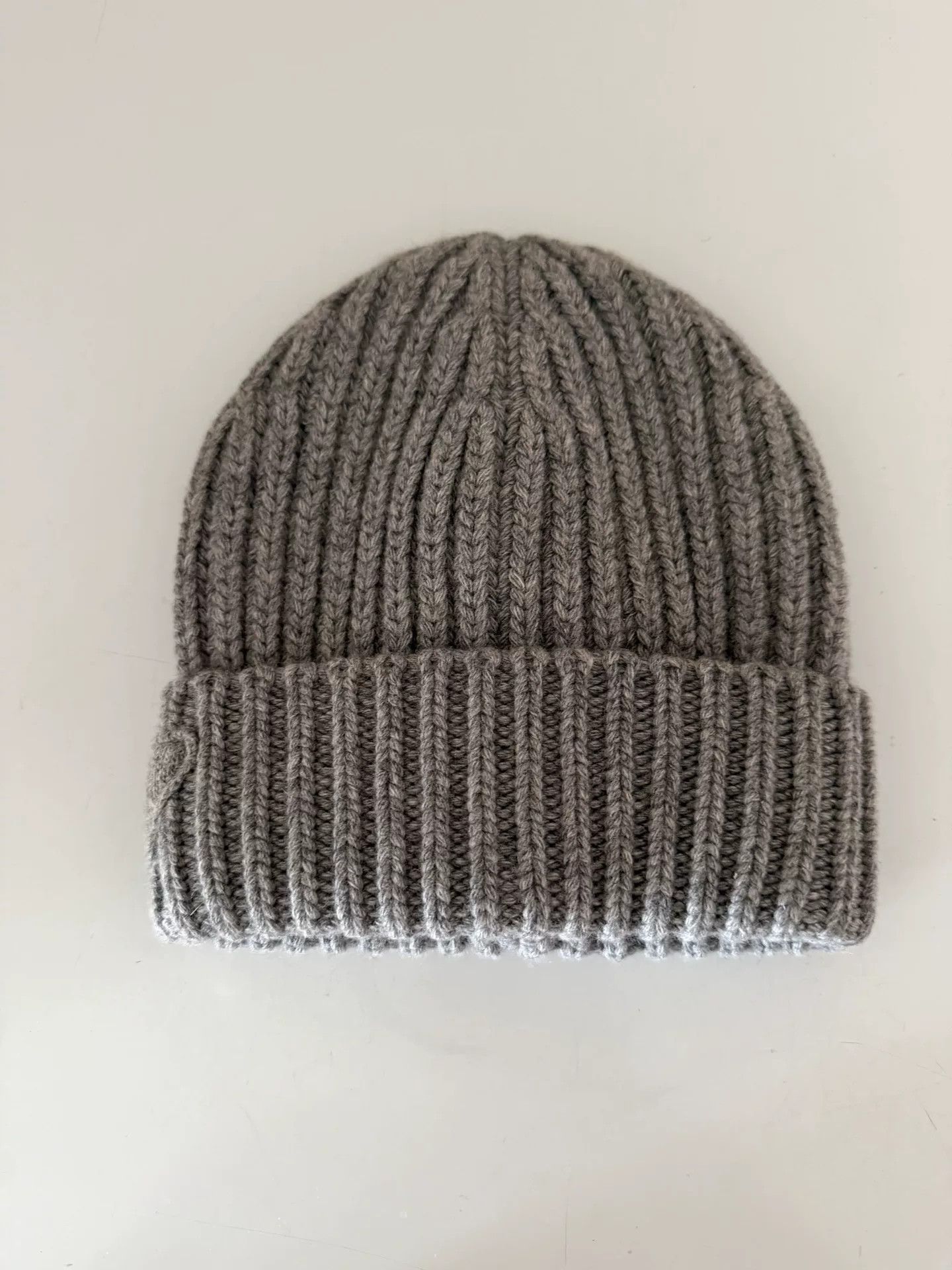 Prada Prada Gray Wool Knit Hat Size ONE SIZE - 8 Thumbnail