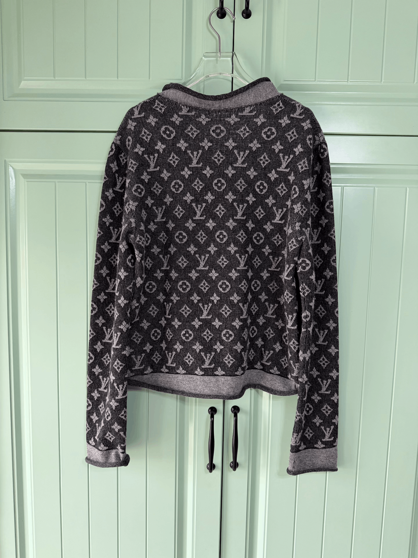 Louis Vuitton Louis Vuitton 25 Monogram Chain Knit Size L / US 10 / IT 46 - 2 Thumbnail