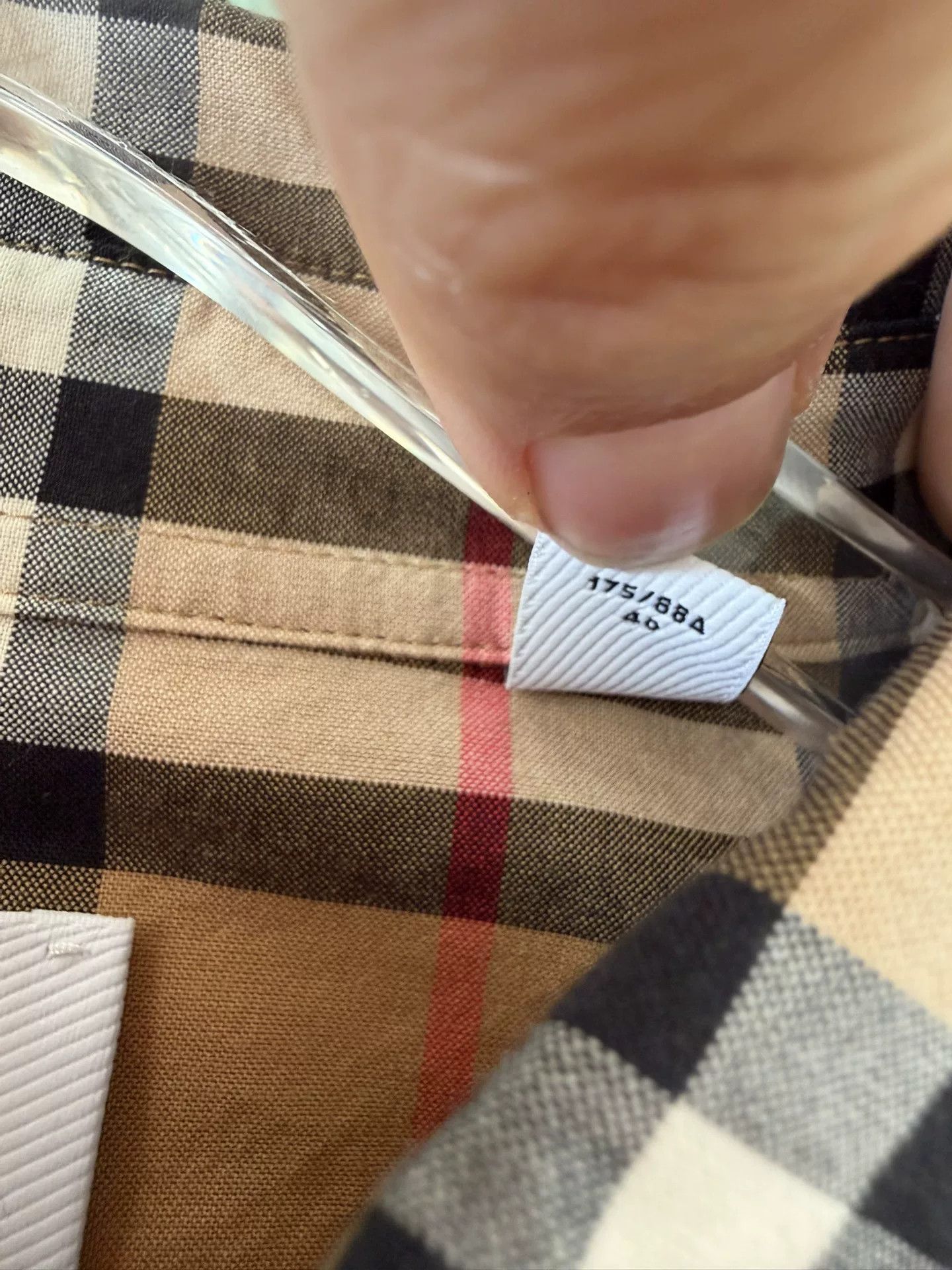 Burberry Burberry Classic Check Long-Sleeve Shirt Size M / US 6-8 / IT 42-44 - 5 Thumbnail