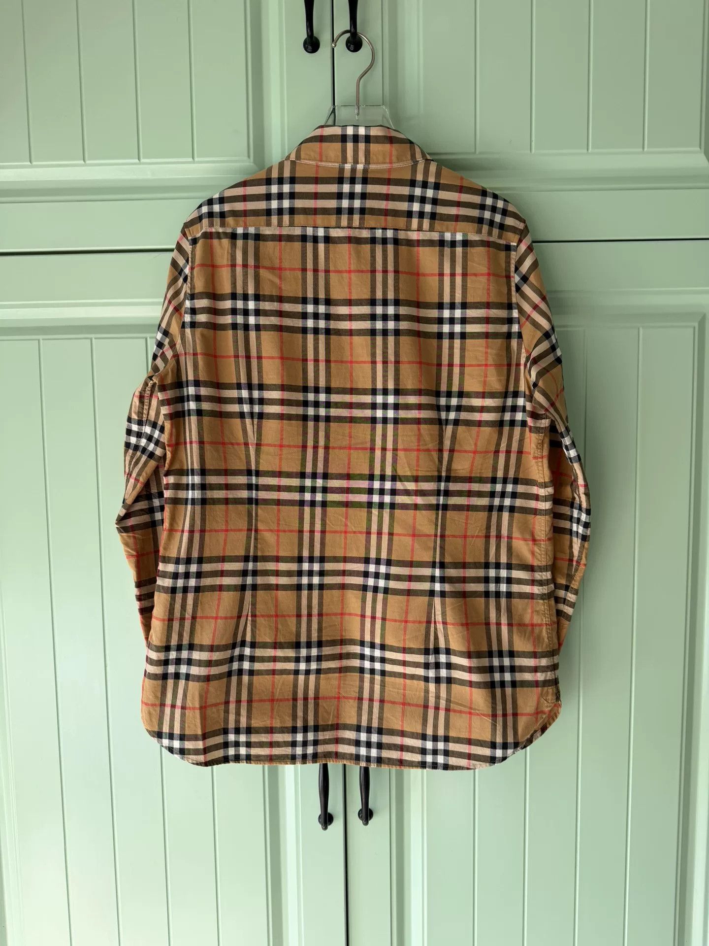 Burberry Burberry Classic Check Long-Sleeve Shirt Size M / US 6-8 / IT 42-44 - 2 Thumbnail