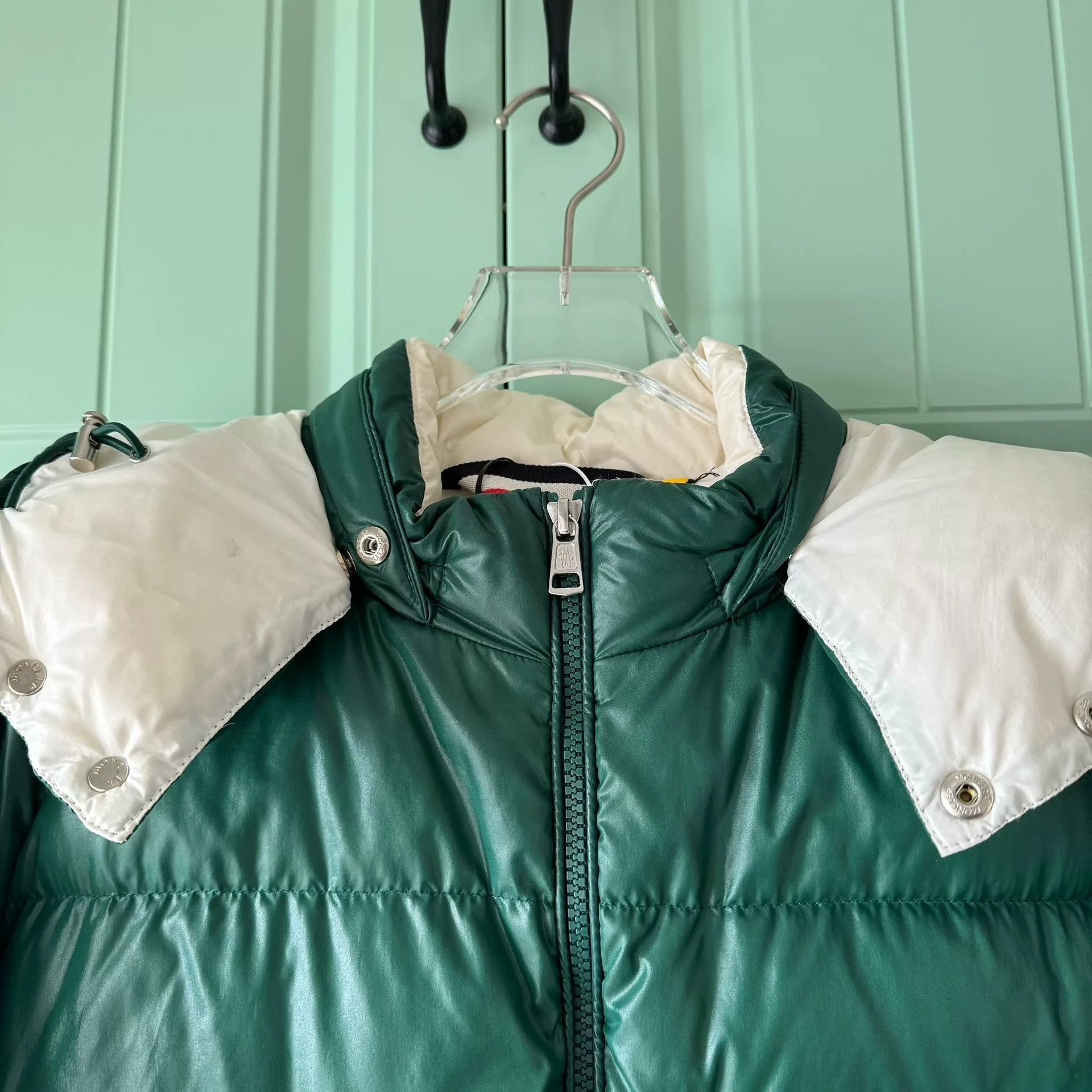Moncler Moncler Barthet 1952 Green Down Jacket Size US M / EU 48-50 / 2 - 7 Thumbnail