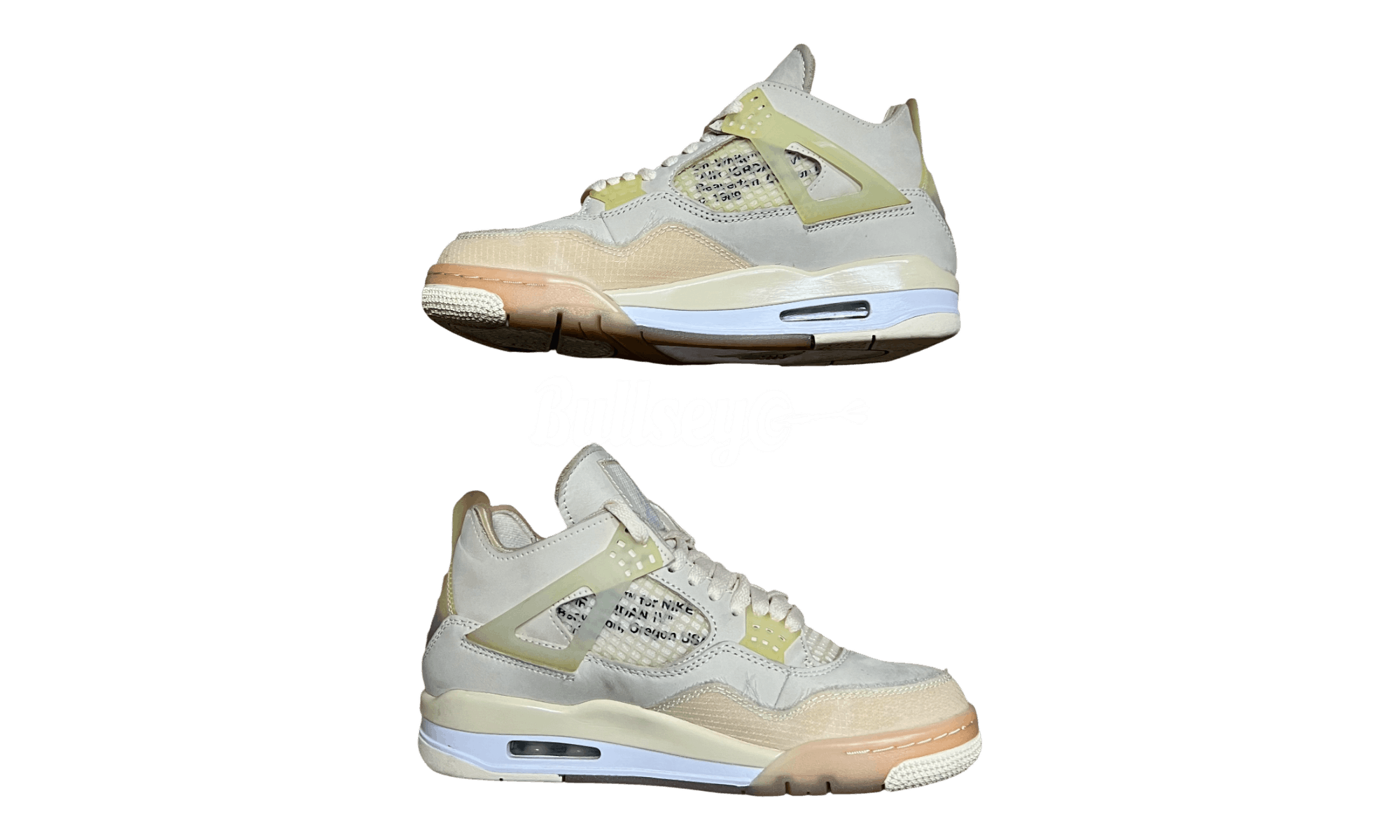 Jordan Brand Jordan 4 Retro Off-White Sail (Women's) (Preowned) Size US 7.5 / EU 40-41 - 3 Thumbnail