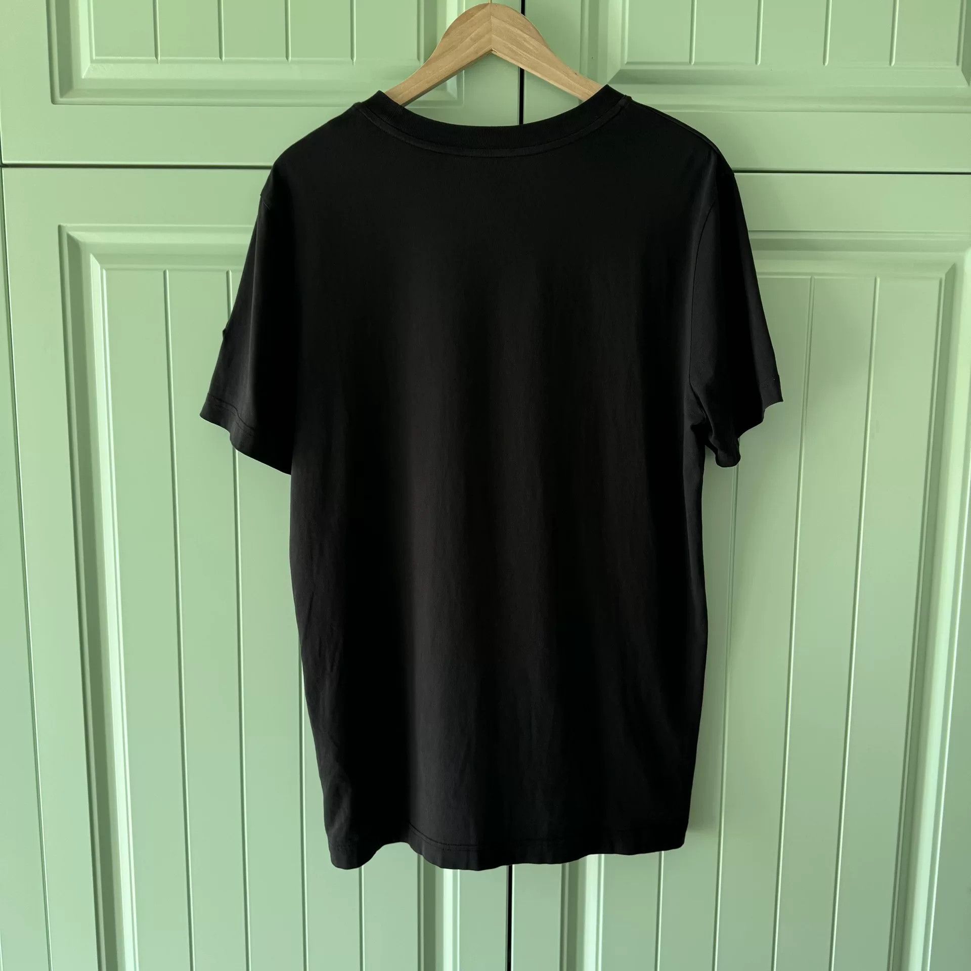 Moncler Moncler Black Short-Sleeve T-Shirt L Size US L / EU 52-54 / 3 - 2 Thumbnail