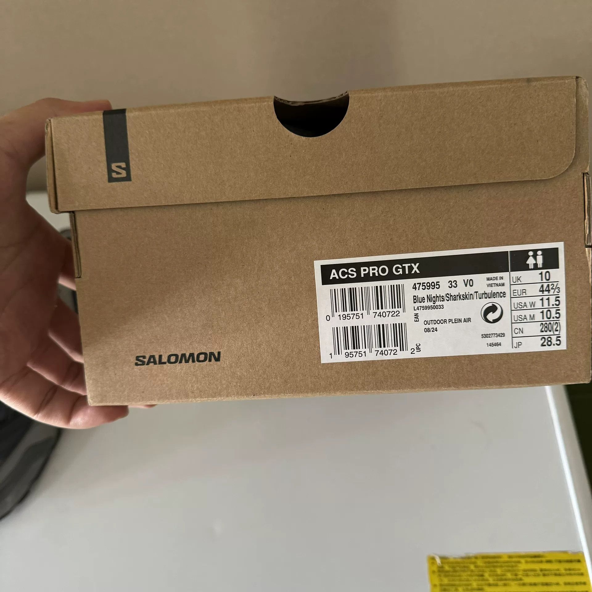 Salomon Salomon ACS PRO GTX Outdoor Sneakers Size US 12 / EU 45 - 9 Thumbnail