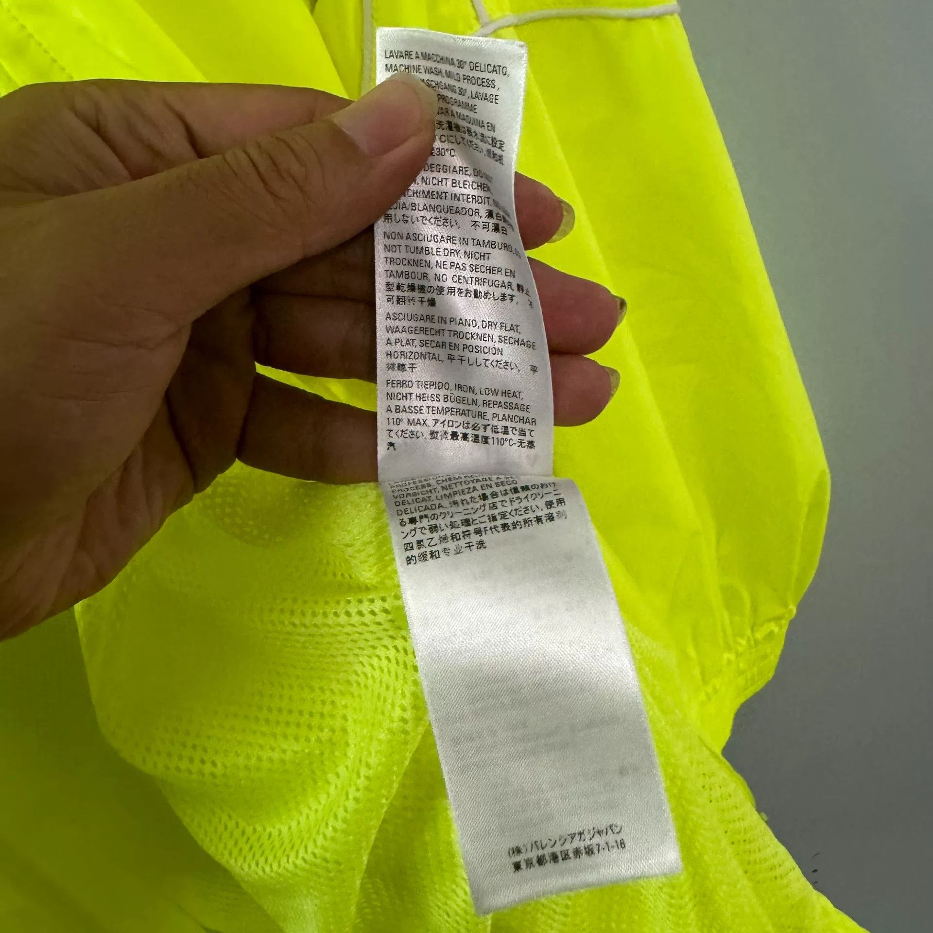 Balenciaga Balenciaga Fluorescent Green Zip Jacket Size XS / US 0-2 / IT 36-38 - 5 Thumbnail