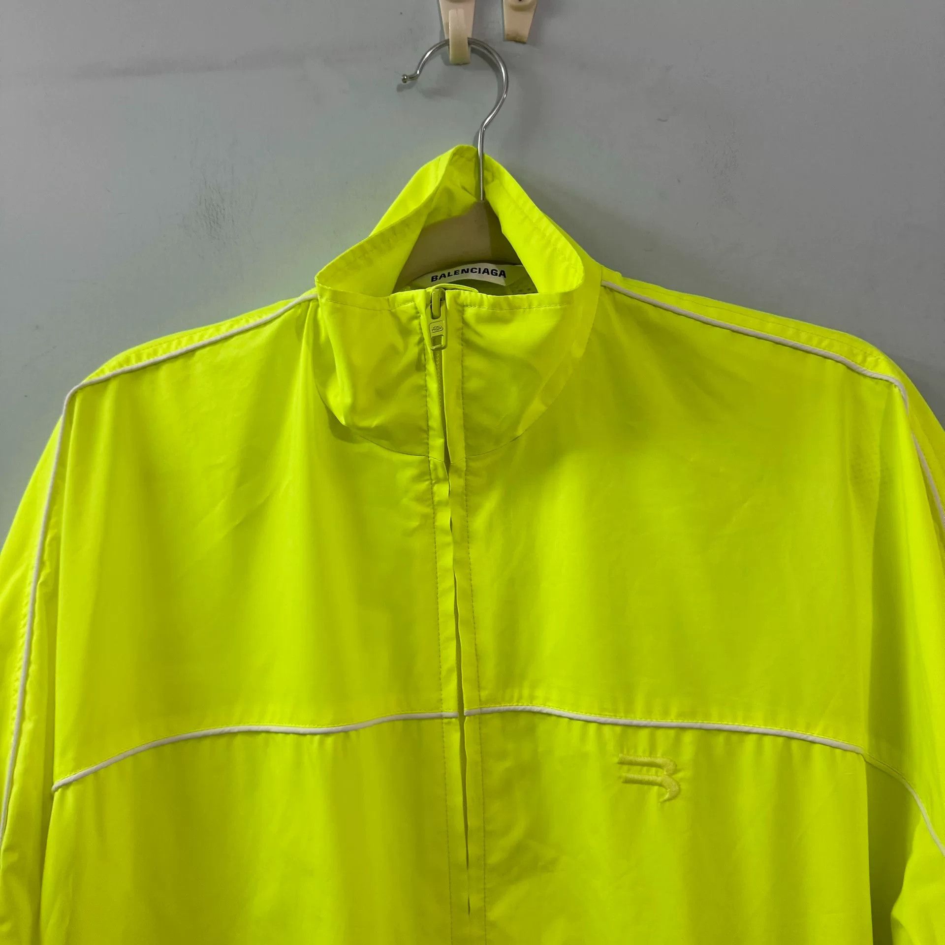 Balenciaga Balenciaga Fluorescent Green Zip Jacket Size XS / US 0-2 / IT 36-38 - 6 Thumbnail