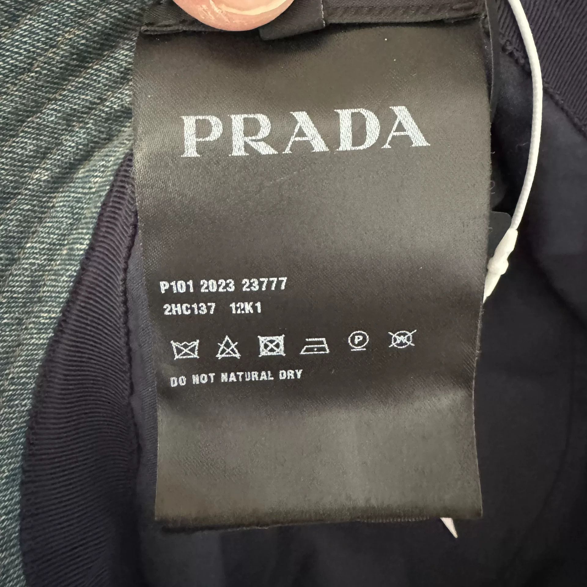 Prada Prada Denim Bucket Hat L Size ONE SIZE - 8 Thumbnail