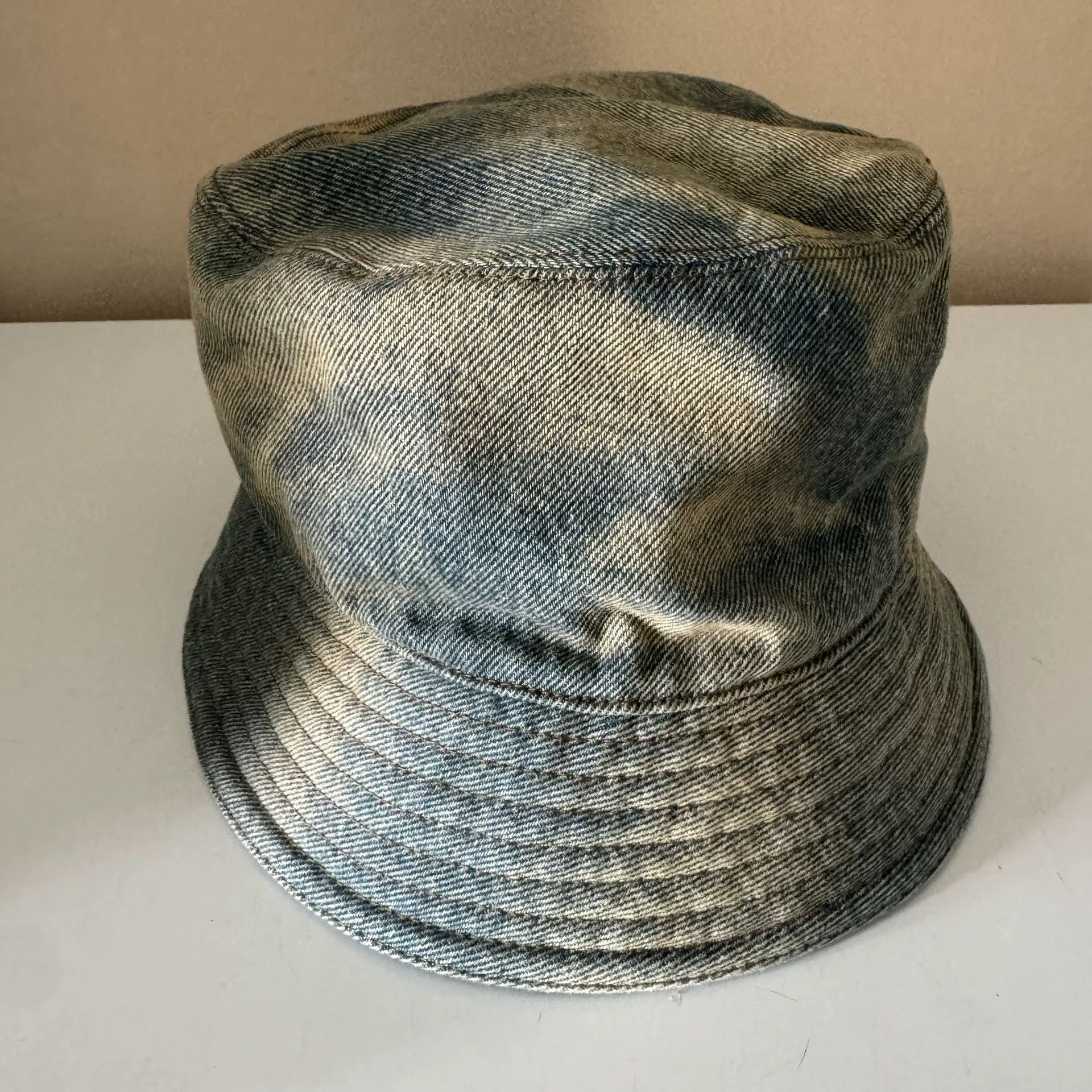 Prada Prada Denim Bucket Hat L Size ONE SIZE - 3 Thumbnail