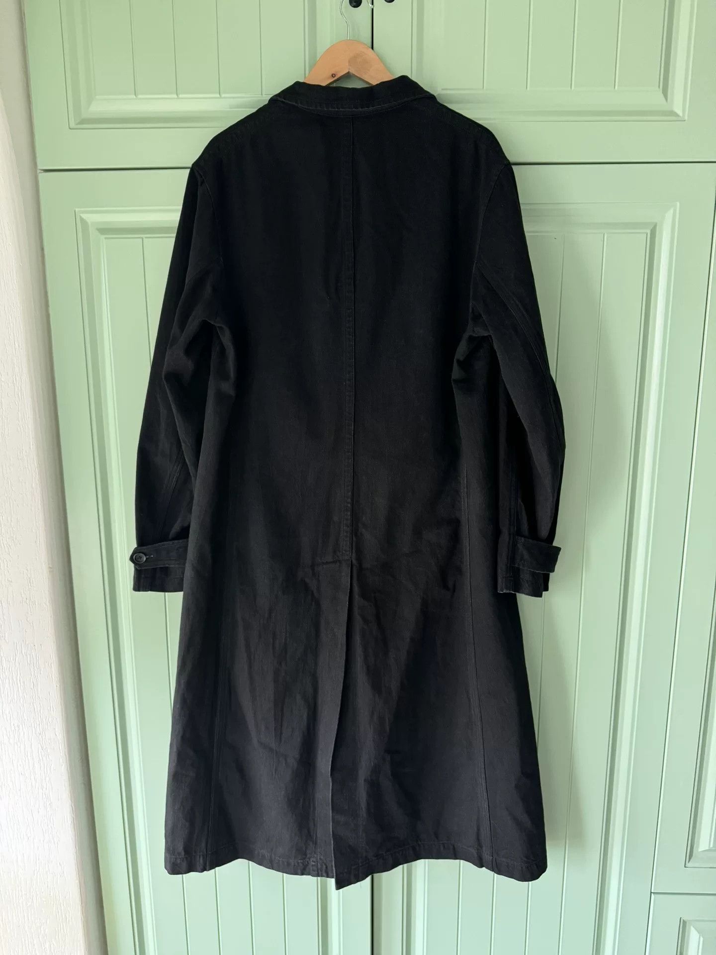 Yohji Yamamoto Yohji Yamamoto Black Classic Trench Coat Size US S / EU 44-46 / 1 - 2 Thumbnail