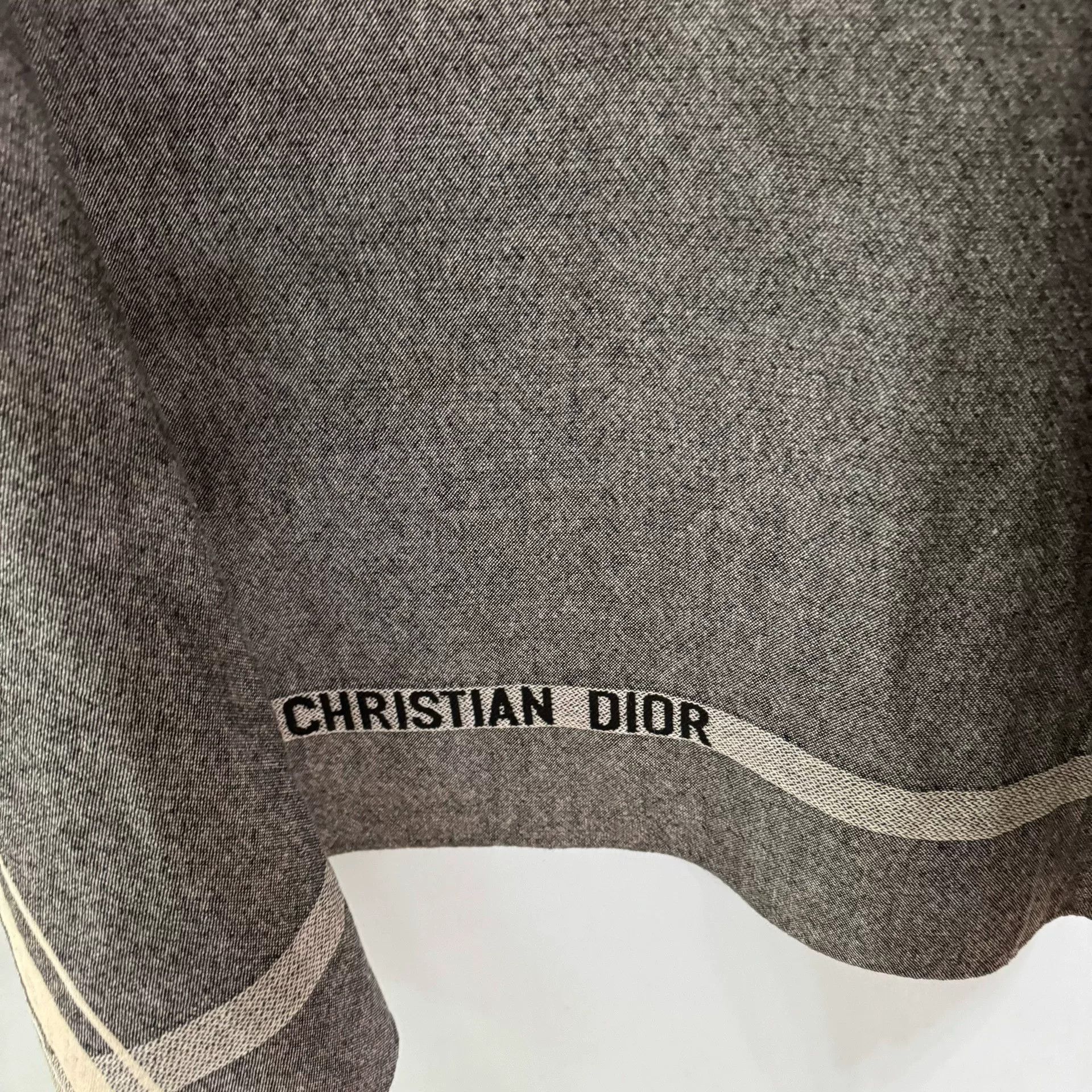 Dior Dior Gray Printed Cape M Size M / US 6-8 / IT 42-44 - 9 Thumbnail