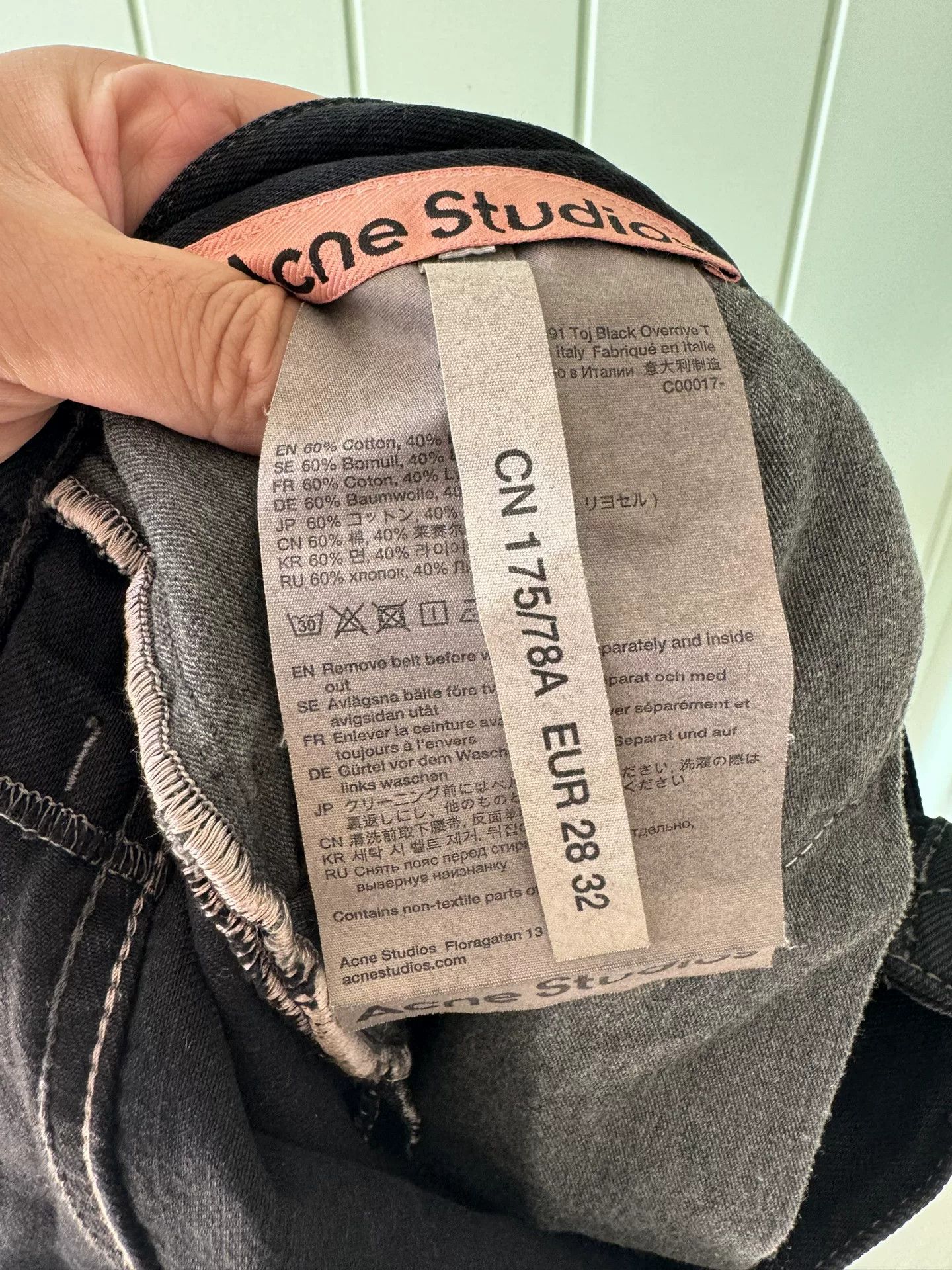 Acne Studios Acne Studios Black Jeans Size 28" / US 6 / IT 42 - 4 Thumbnail