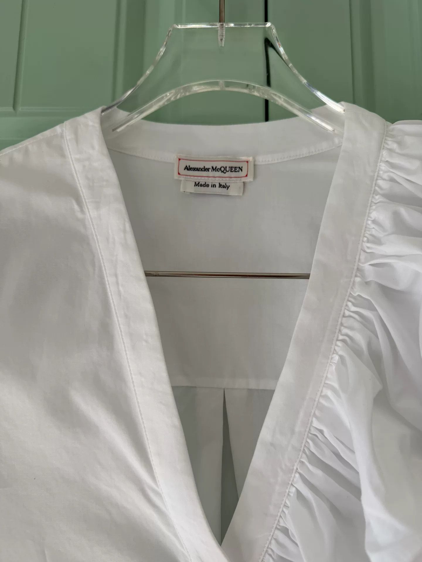 Alexander McQueen Alexander McQueen Women's White Shirt Size M / US 6-8 / IT 42-44 - 5 Thumbnail