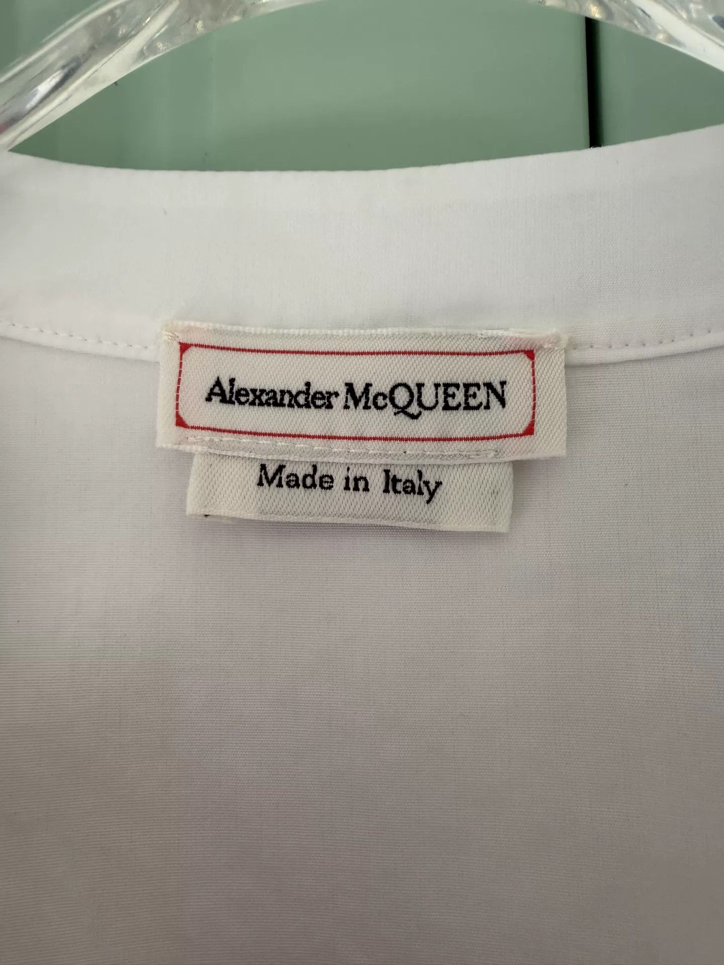 Alexander McQueen Alexander McQueen Women's White Shirt Size M / US 6-8 / IT 42-44 - 3 Thumbnail