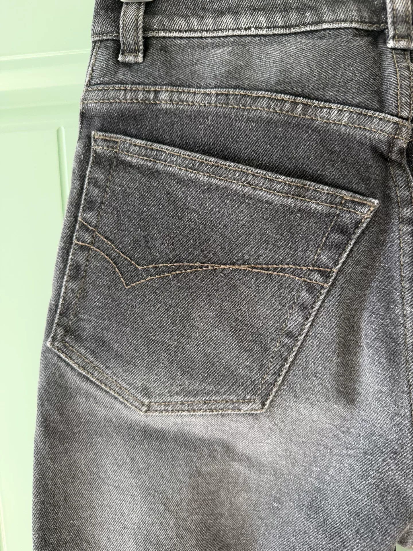 Balenciaga Balenciaga Women's Black Jeans Size 25 Size 25" / US 0 / IT 36 - 7 Thumbnail