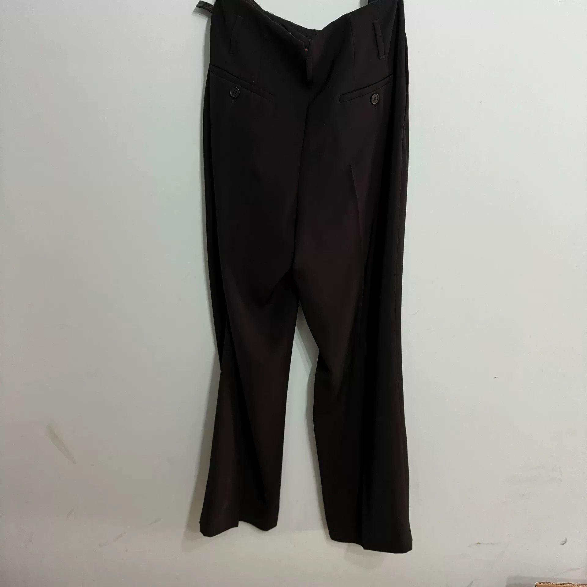 Prada Prada Women's Black Casual Pants 44 Size 42" / US 20 - 2 Thumbnail