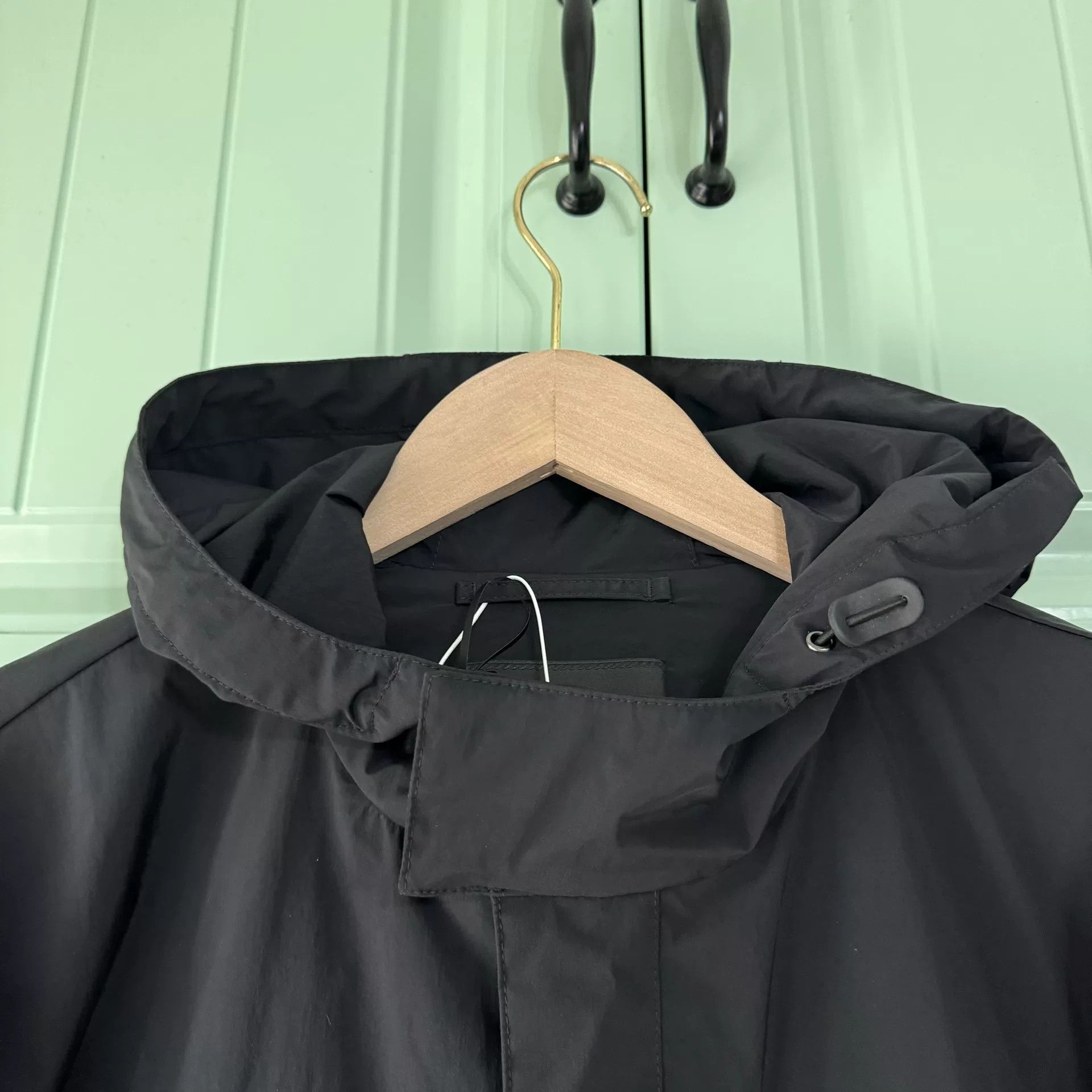 Prada Prada Black Hooded Jacket Size US L / EU 52-54 / 3 - 9 Thumbnail